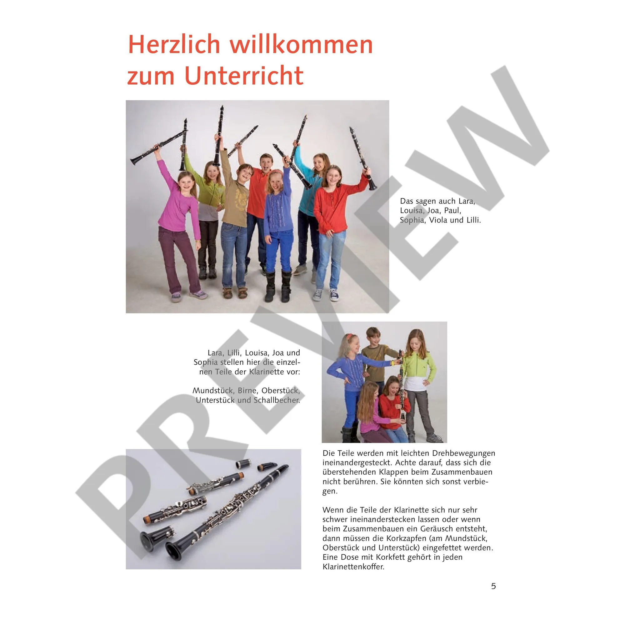 Die fröhliche Klarinette 1