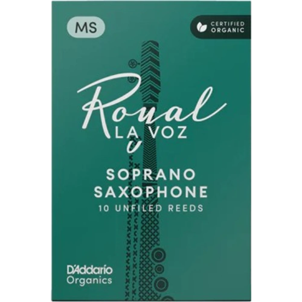 D'Addario Woodwinds Royal La Voz Organic MS