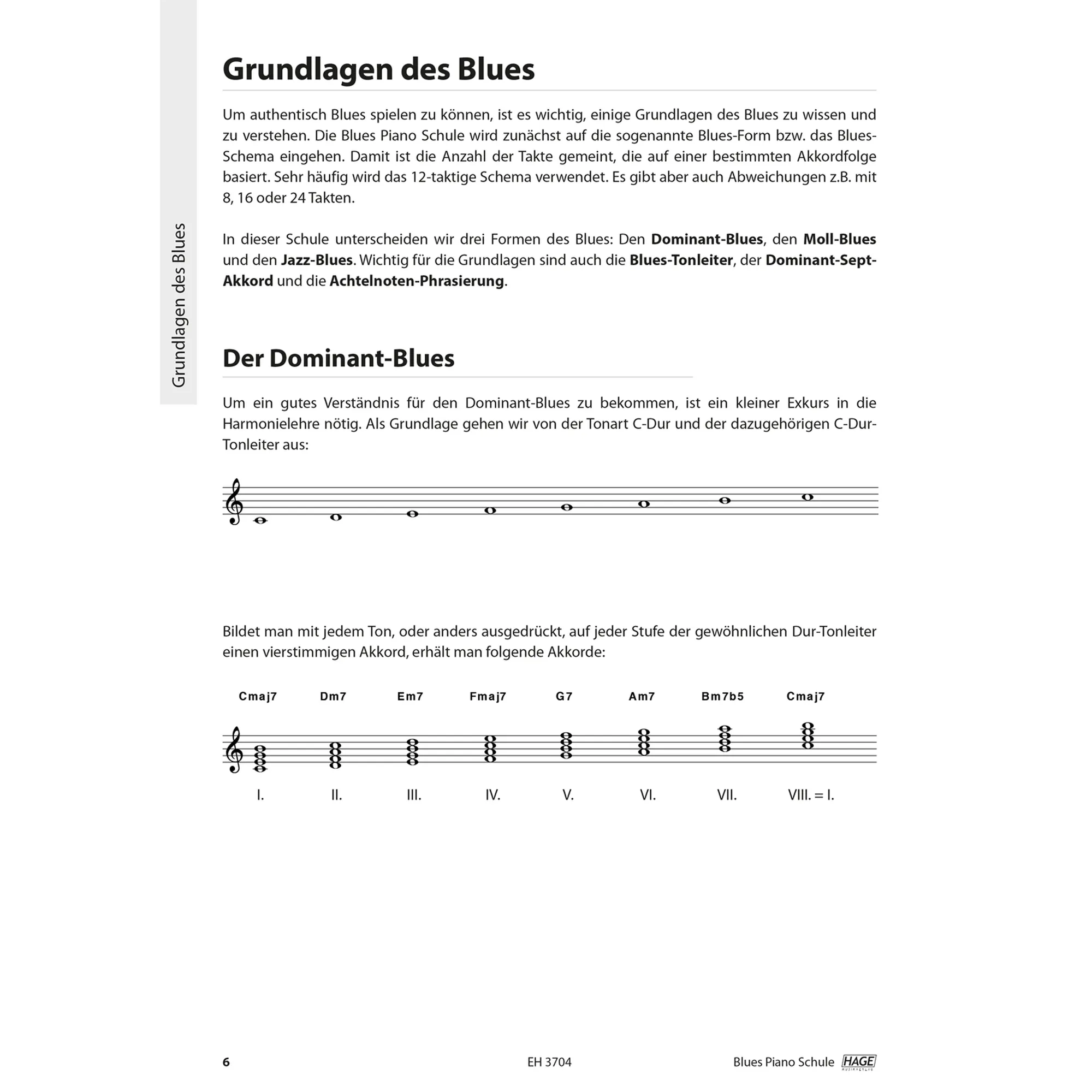 BLUES PIANO SCHULE
