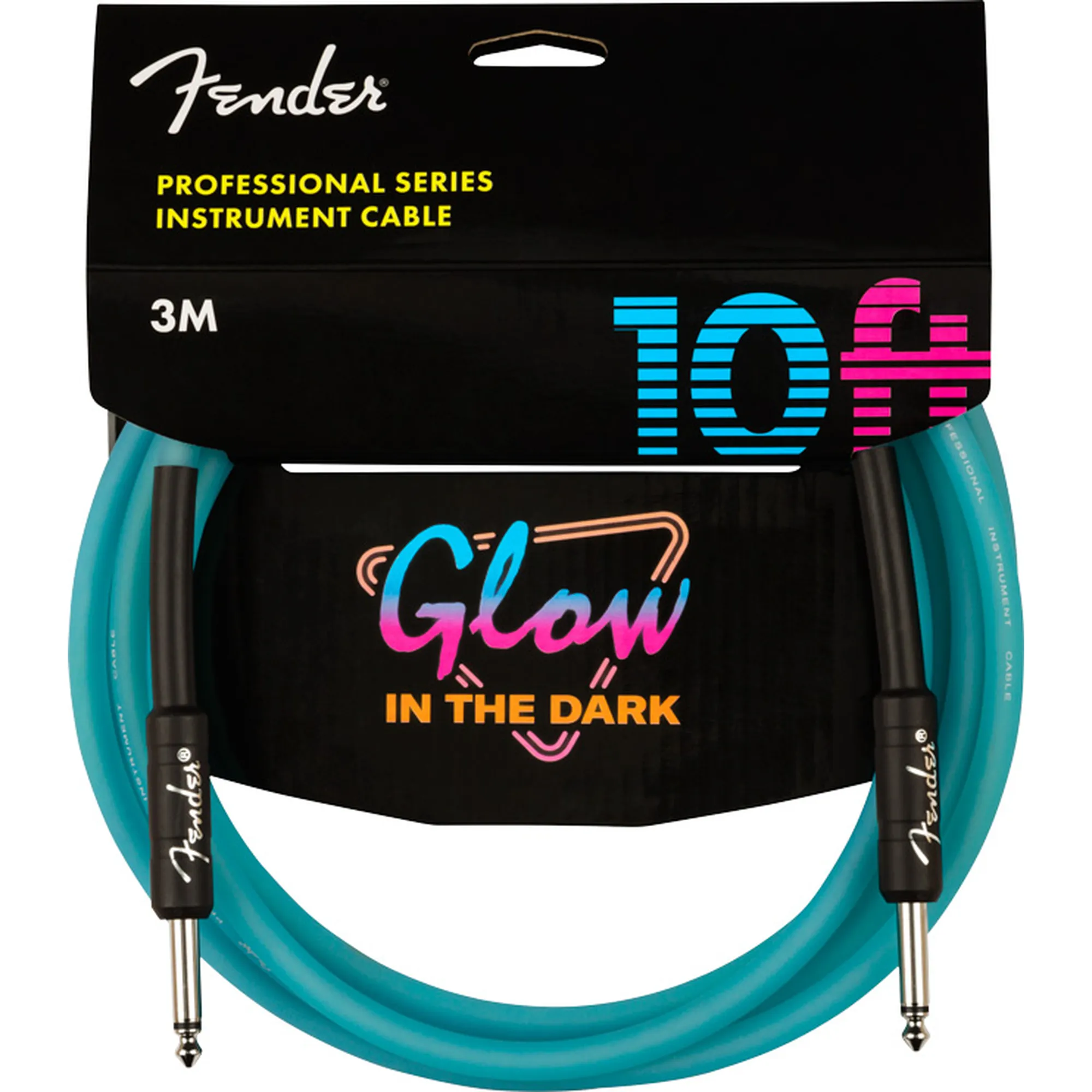 Fender Pro Glow in Dark Blue - 3 Meter