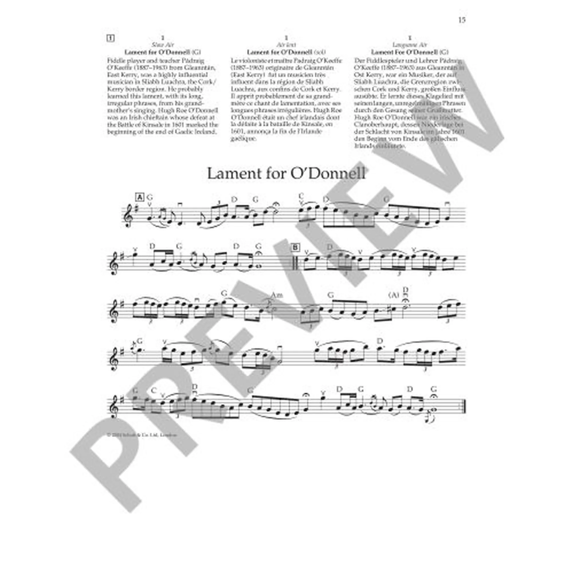 Irish Fiddle Solos