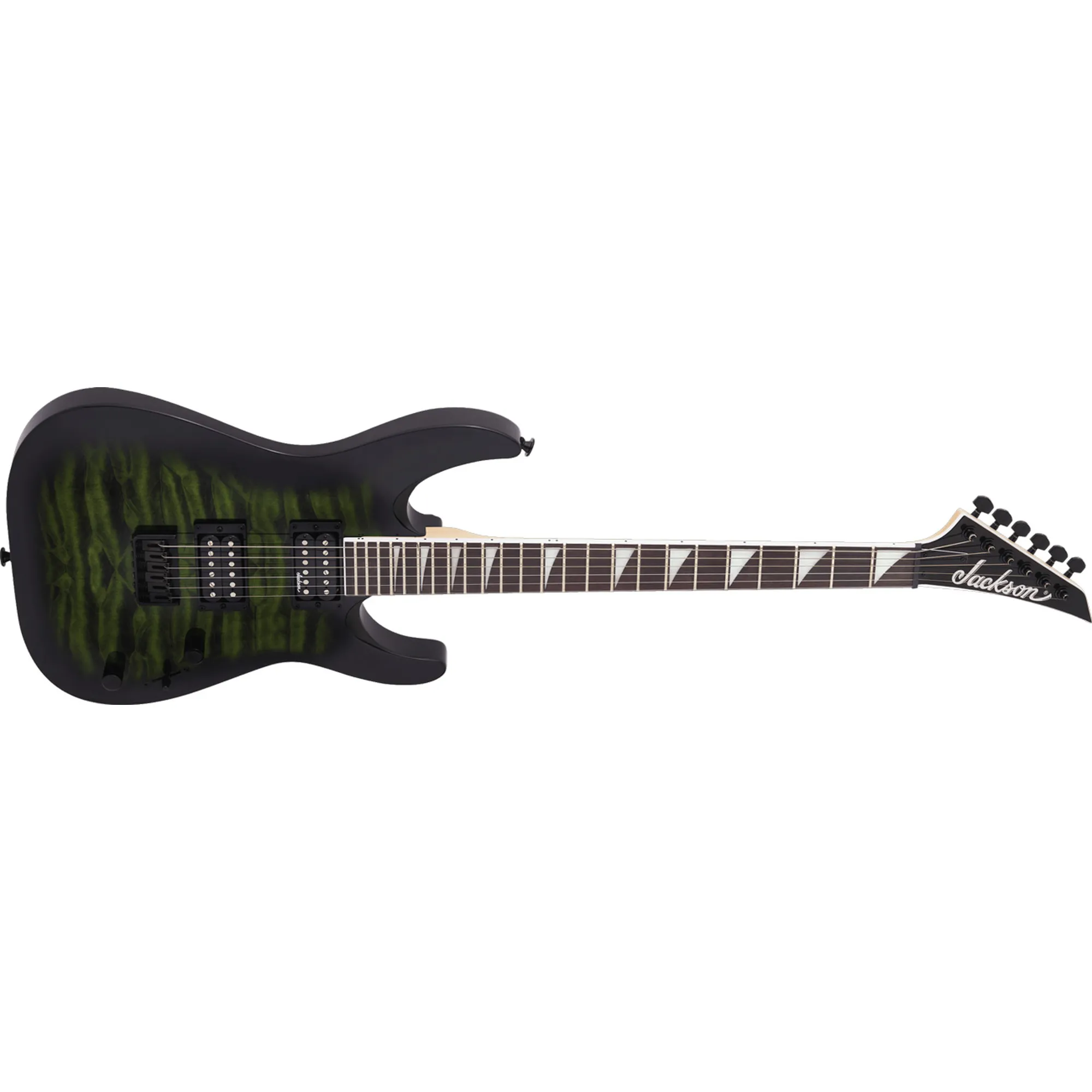 Jackson Dinky JS32Q DKA HT - Trans Green Burst