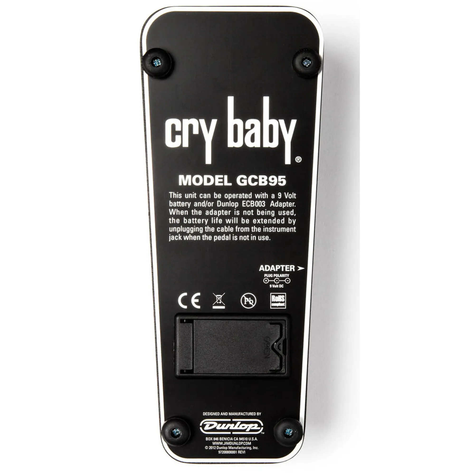Dunlop Cry Baby Original WahWah GCB95