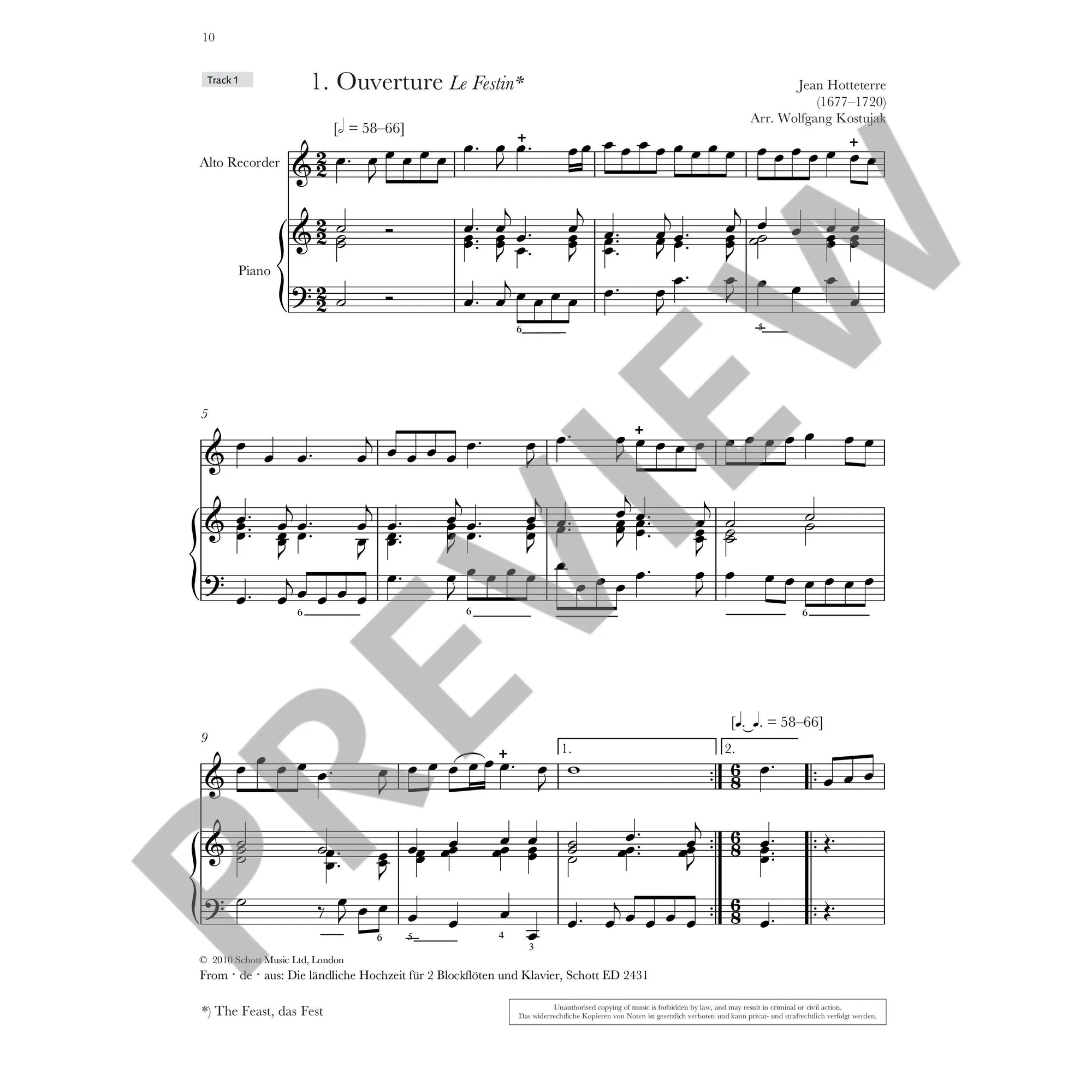 Baroque Recorder Antology 3
