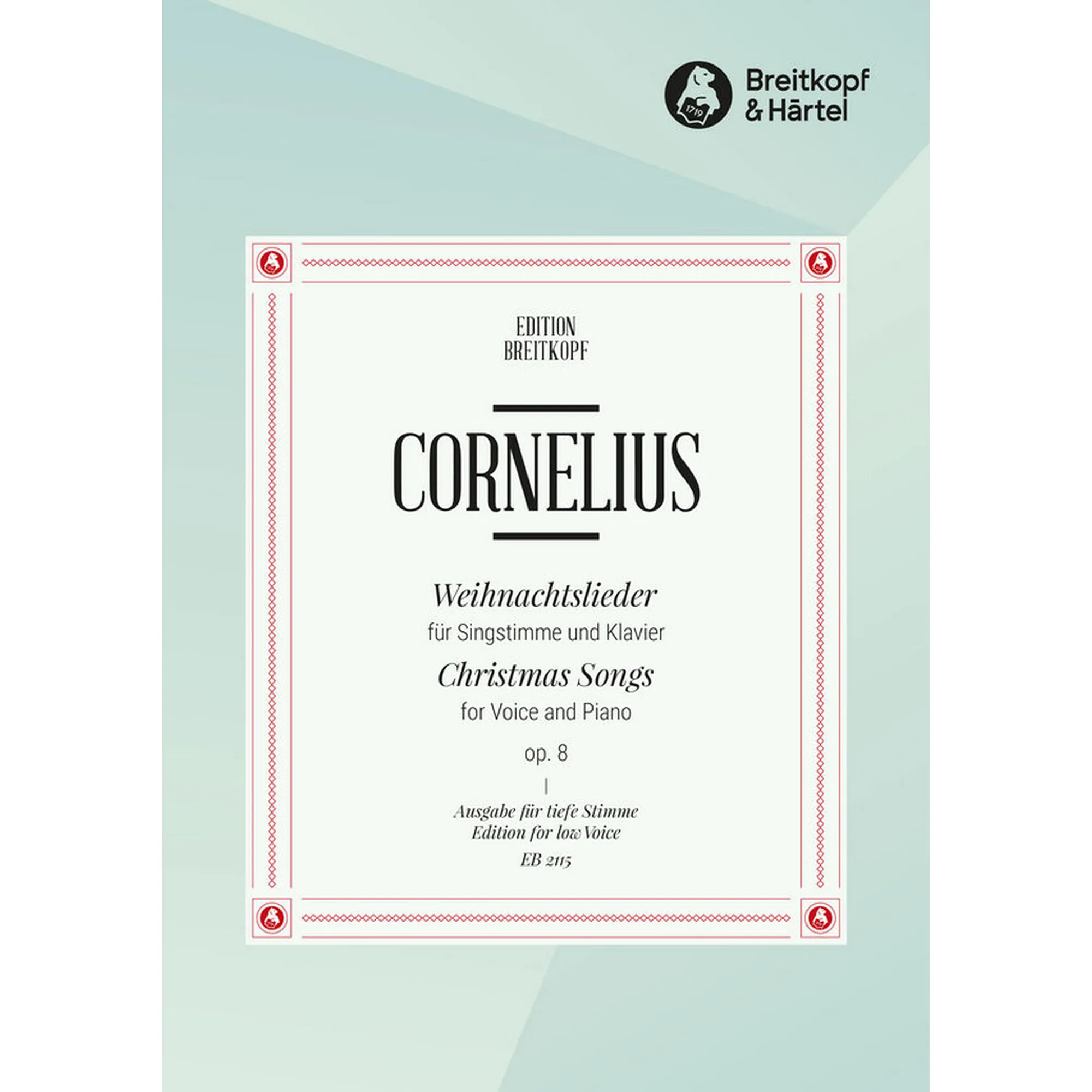 Weihnachtslieder op.8