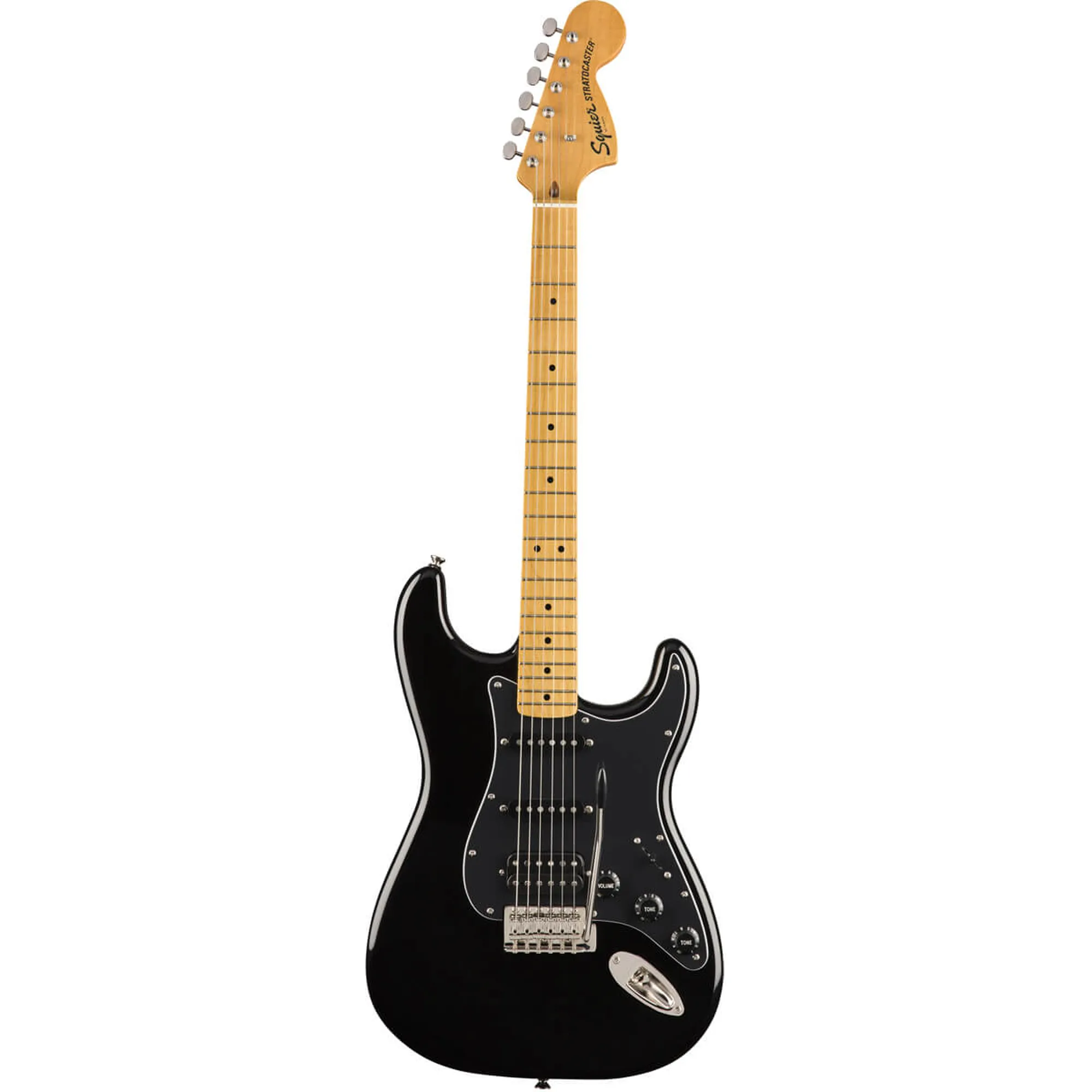 Fender Squier Classic Vibe 70s Strat HSS MN - BLK