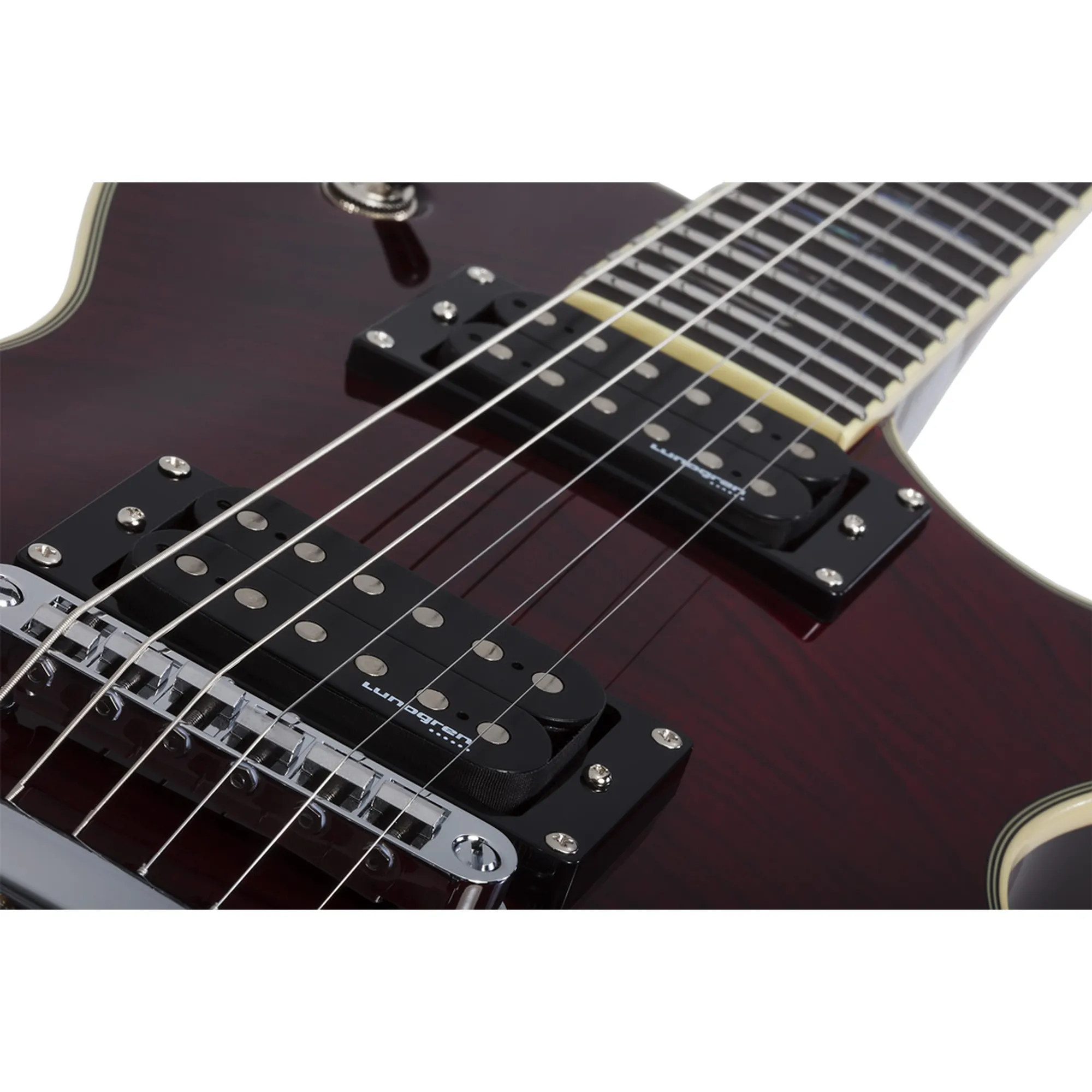 Schecter Solo-II Supreme - Black Cherry