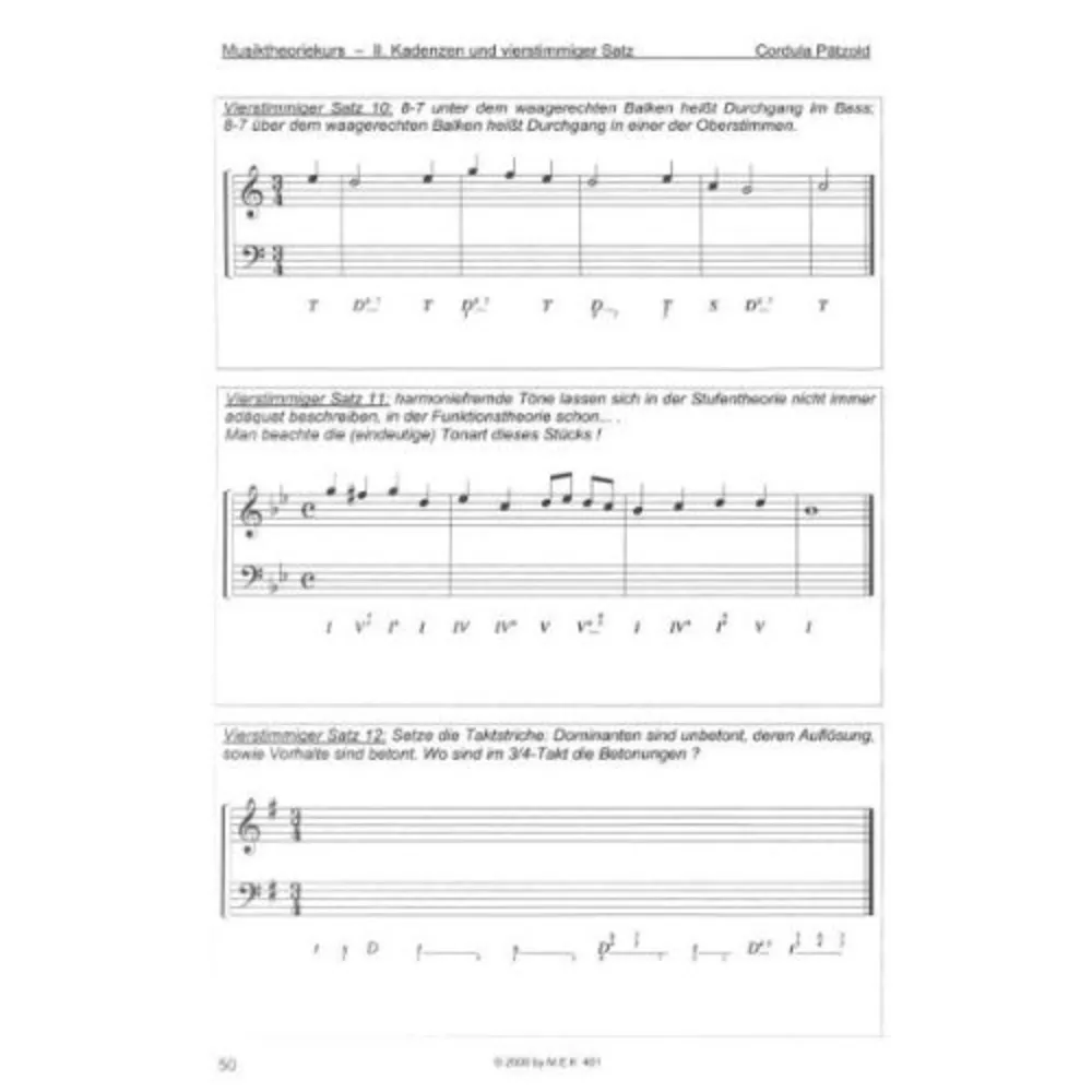 Musiktheorie Kurs