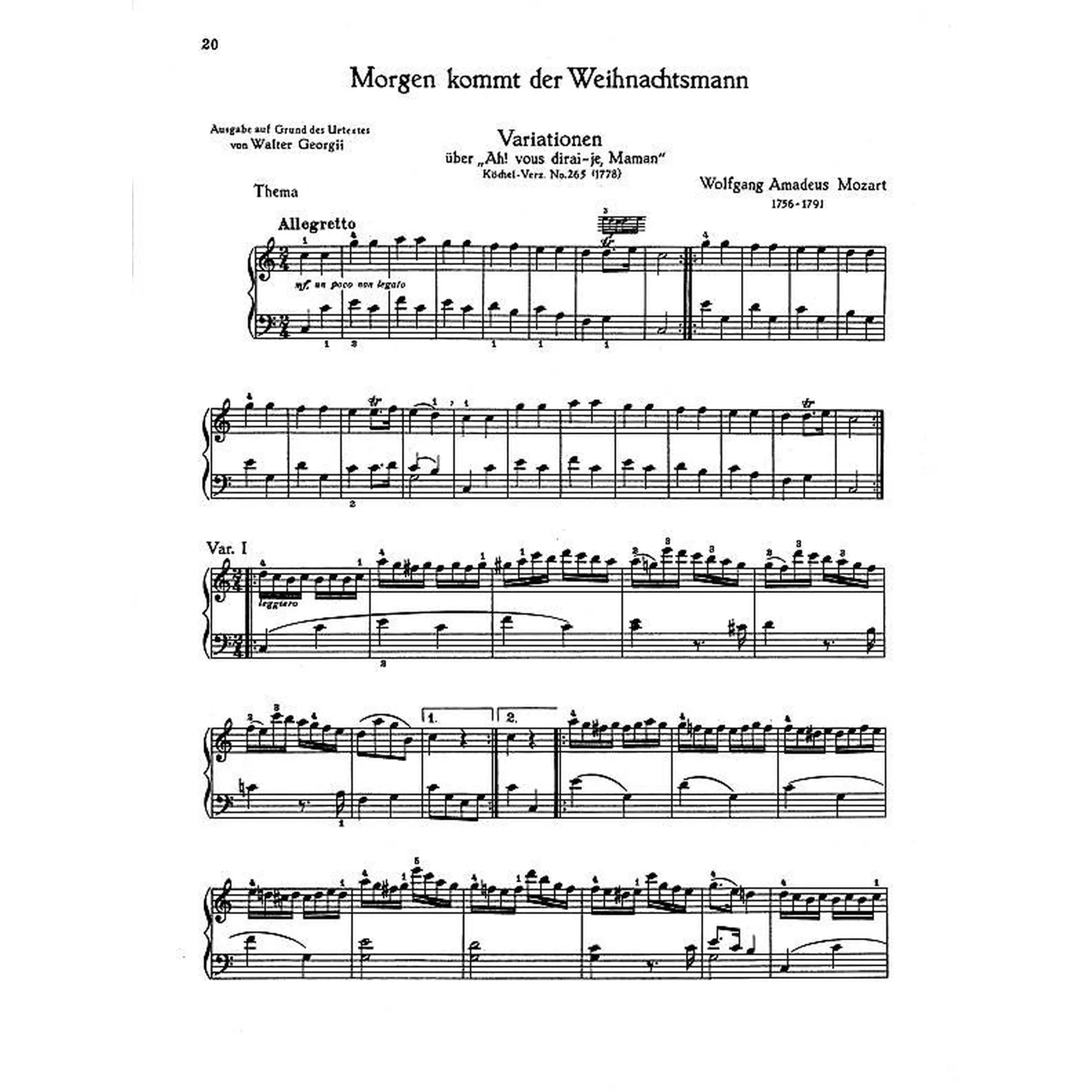 Hausmusik für Weihnachten