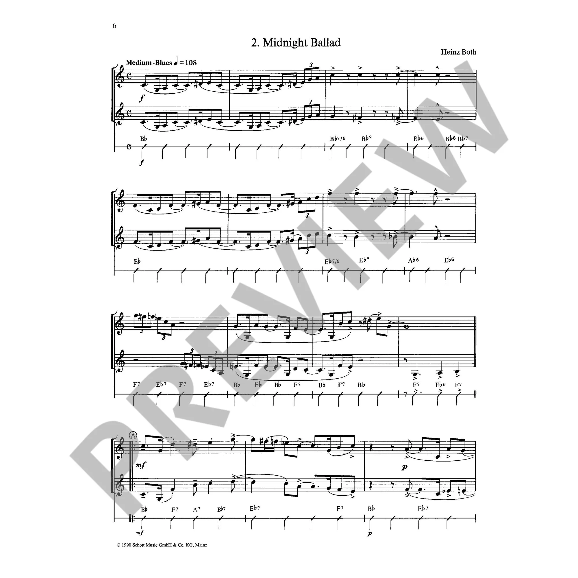 Tanz und Jazz-Duette Band 2