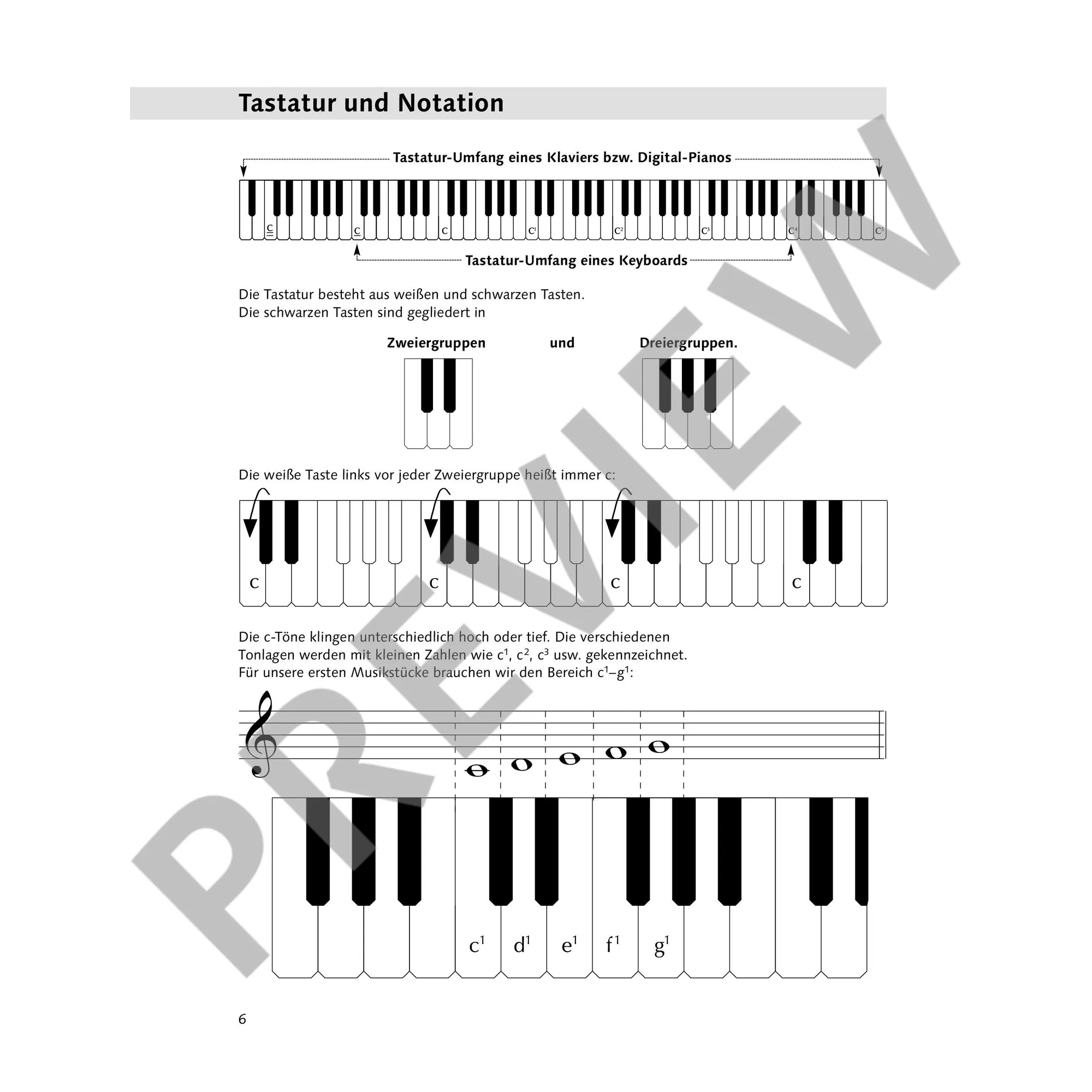 Der neue Weg zum Keyboardspiel 1