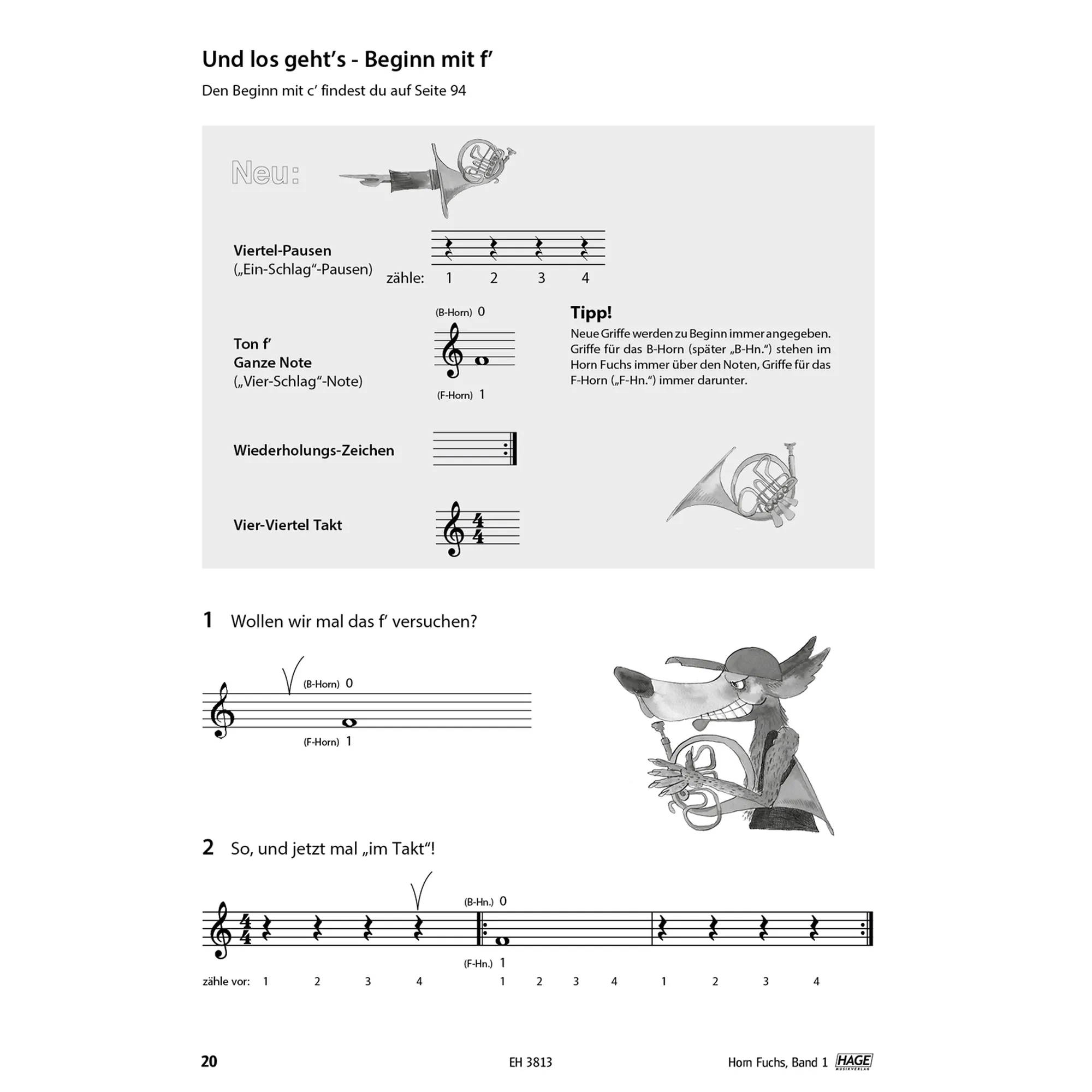Horn Fuchs Band 1