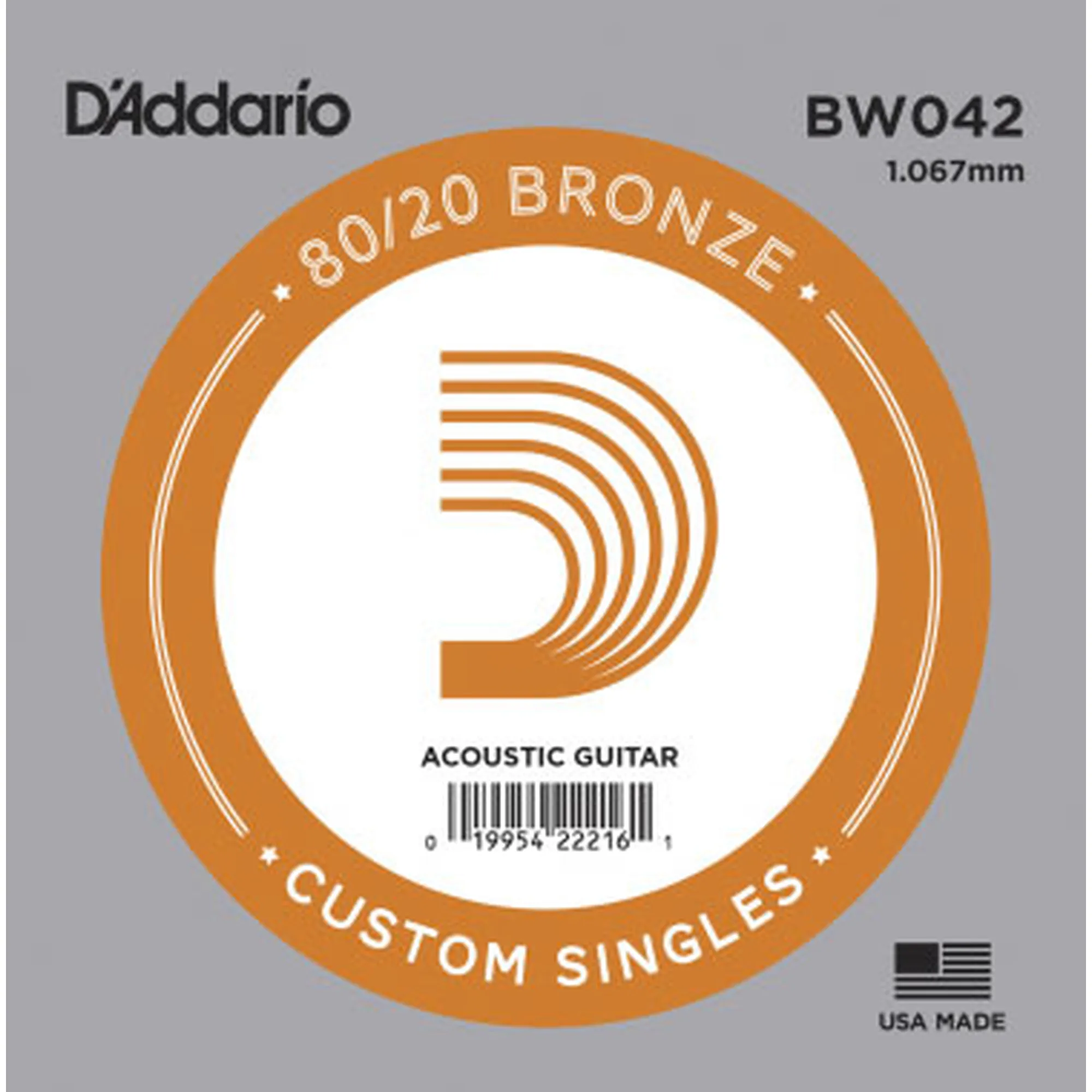 D´Addario BW042 80/20 Bronze