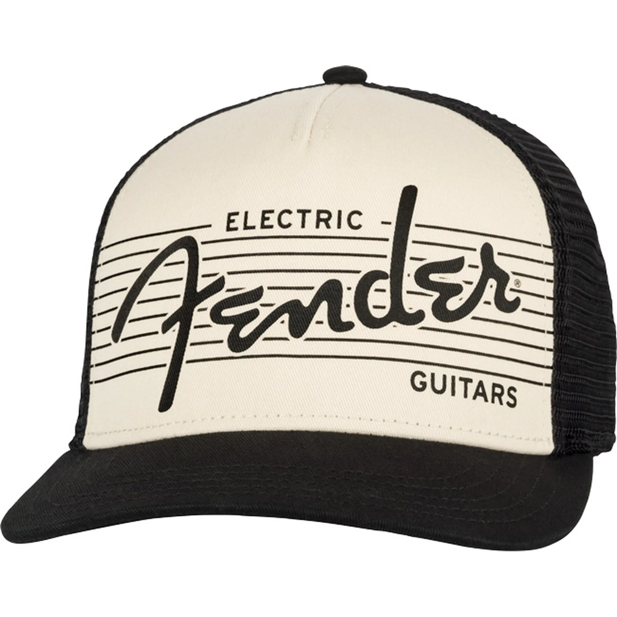 Fender Electric Guitar Hat BLK/CREAM
