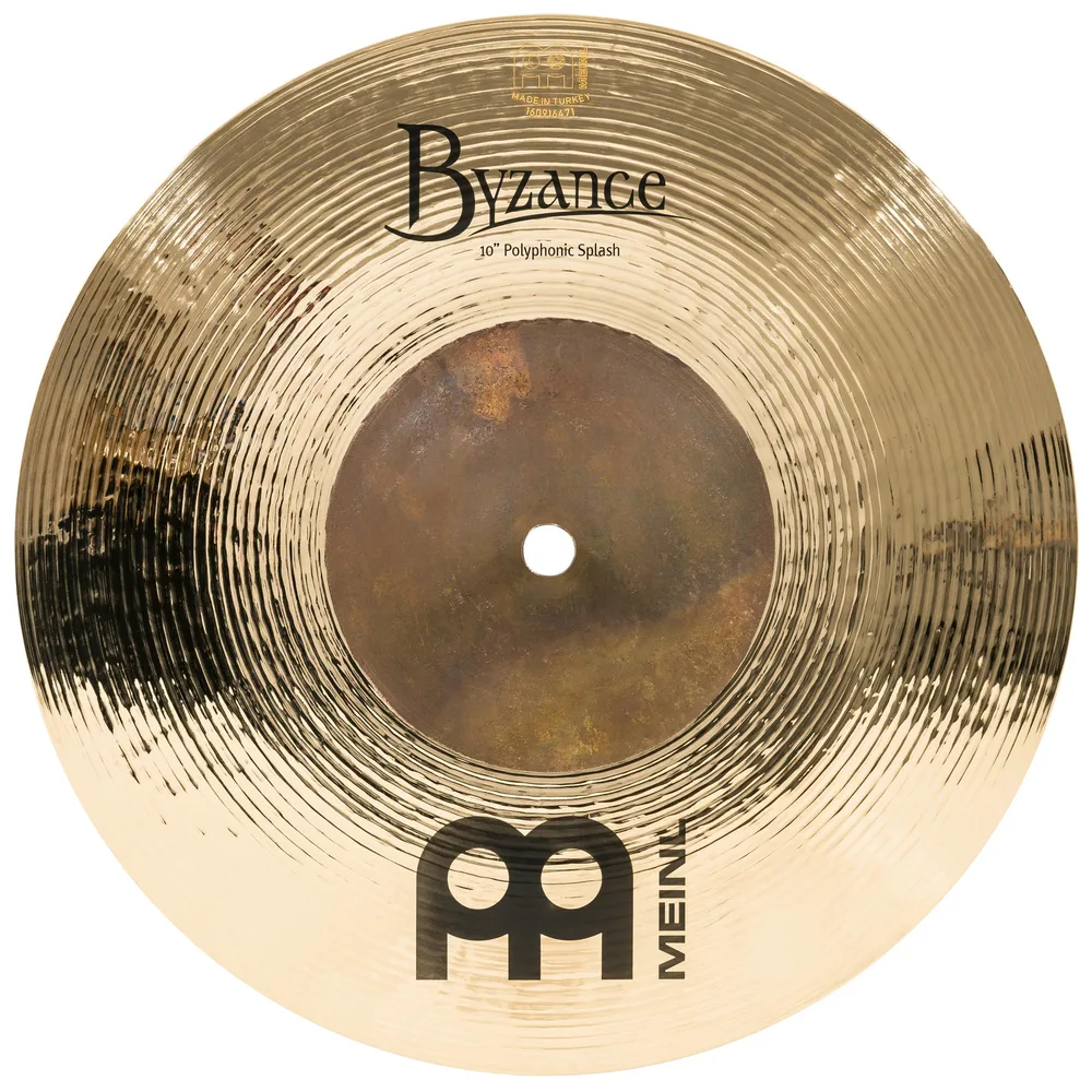Meinl 10" Byzance Brilliant Polyphonic LIMITED