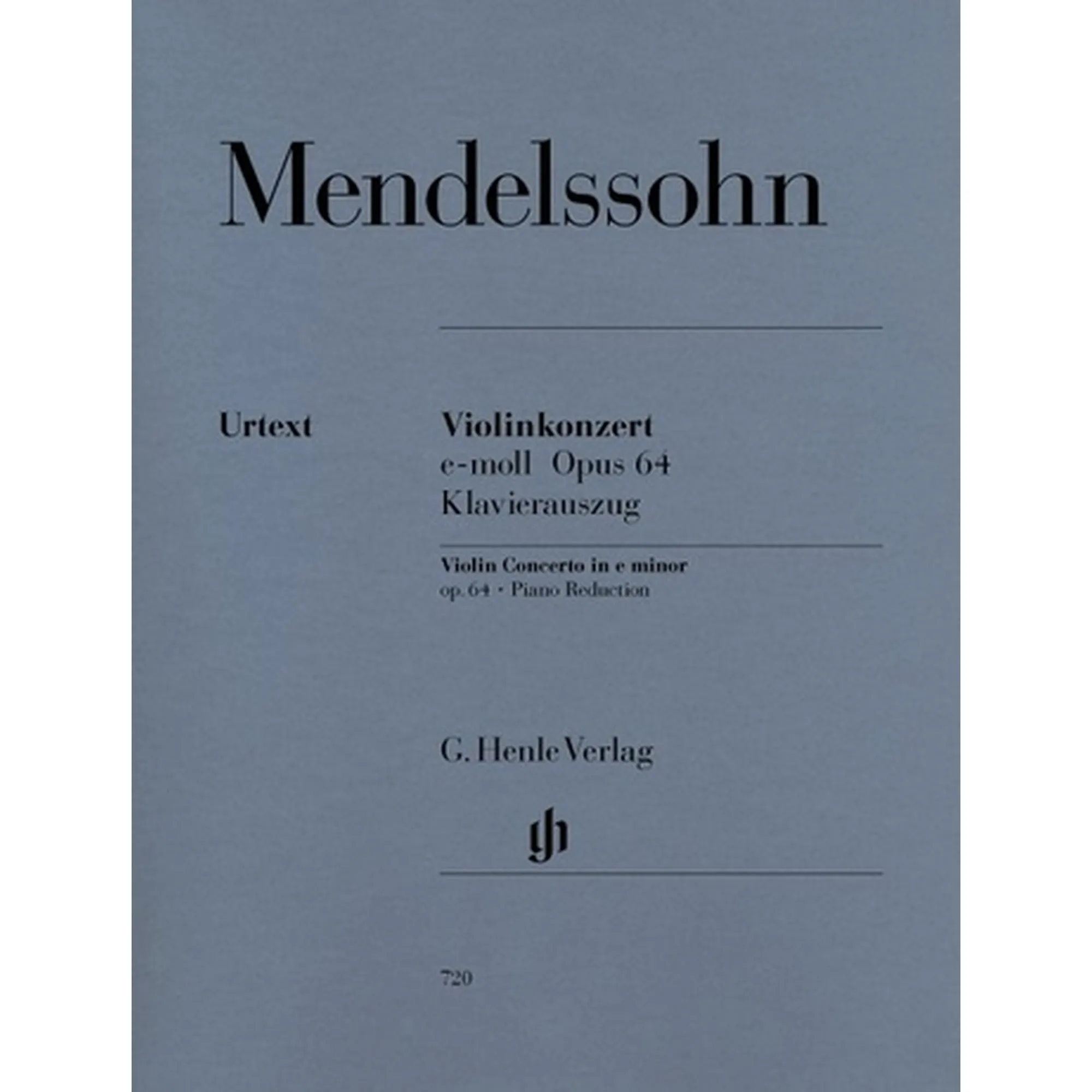Violinkonzert e-moll op 64