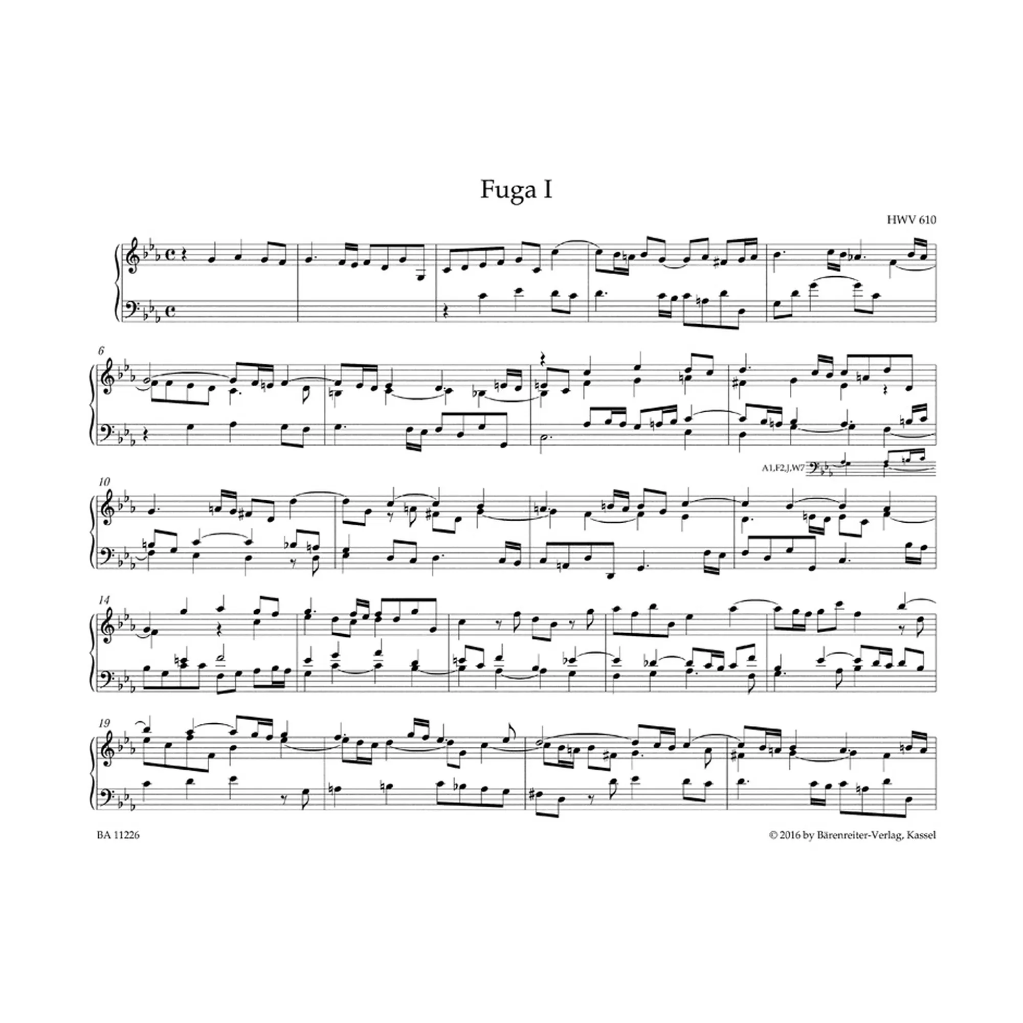 Händel Orgelwerke