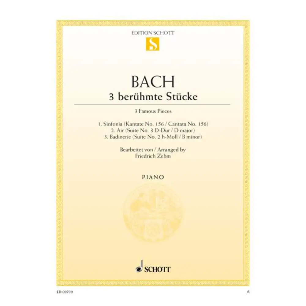 3 berühmte Stücke