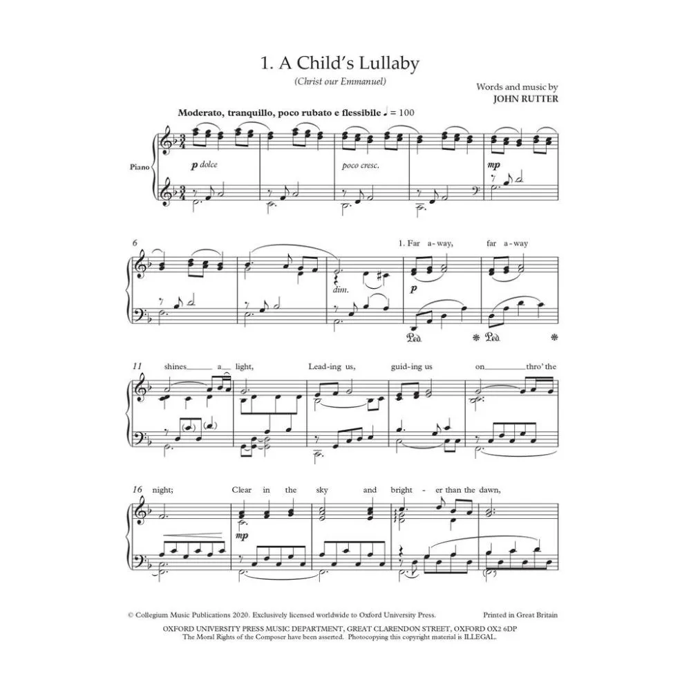 The Complete John Rutter Piano Album
