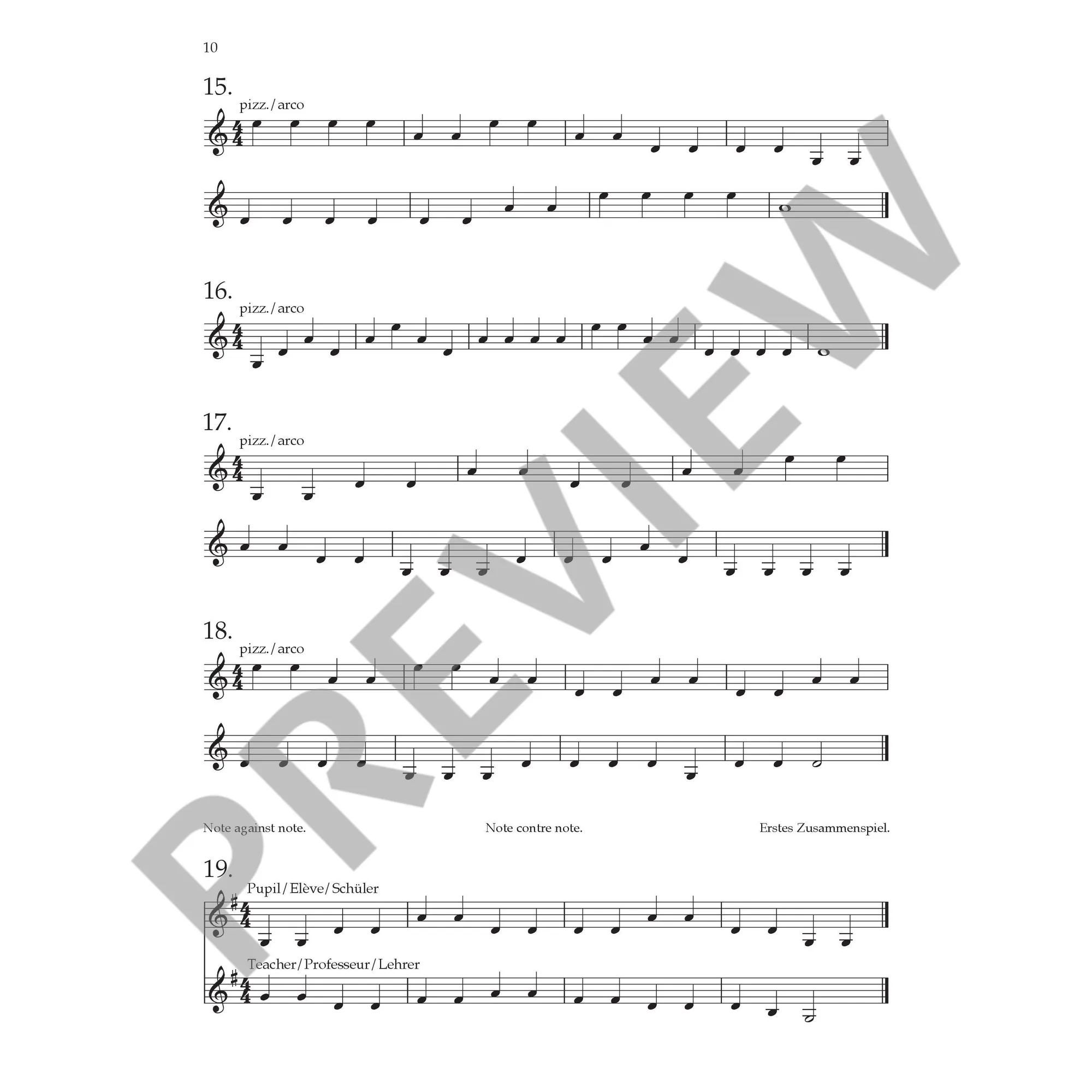 Violin Sight Reading 1