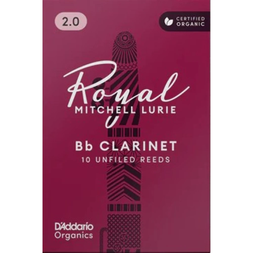 D'Addario Woodwinds Royal Mitchell Lurie Organic 2