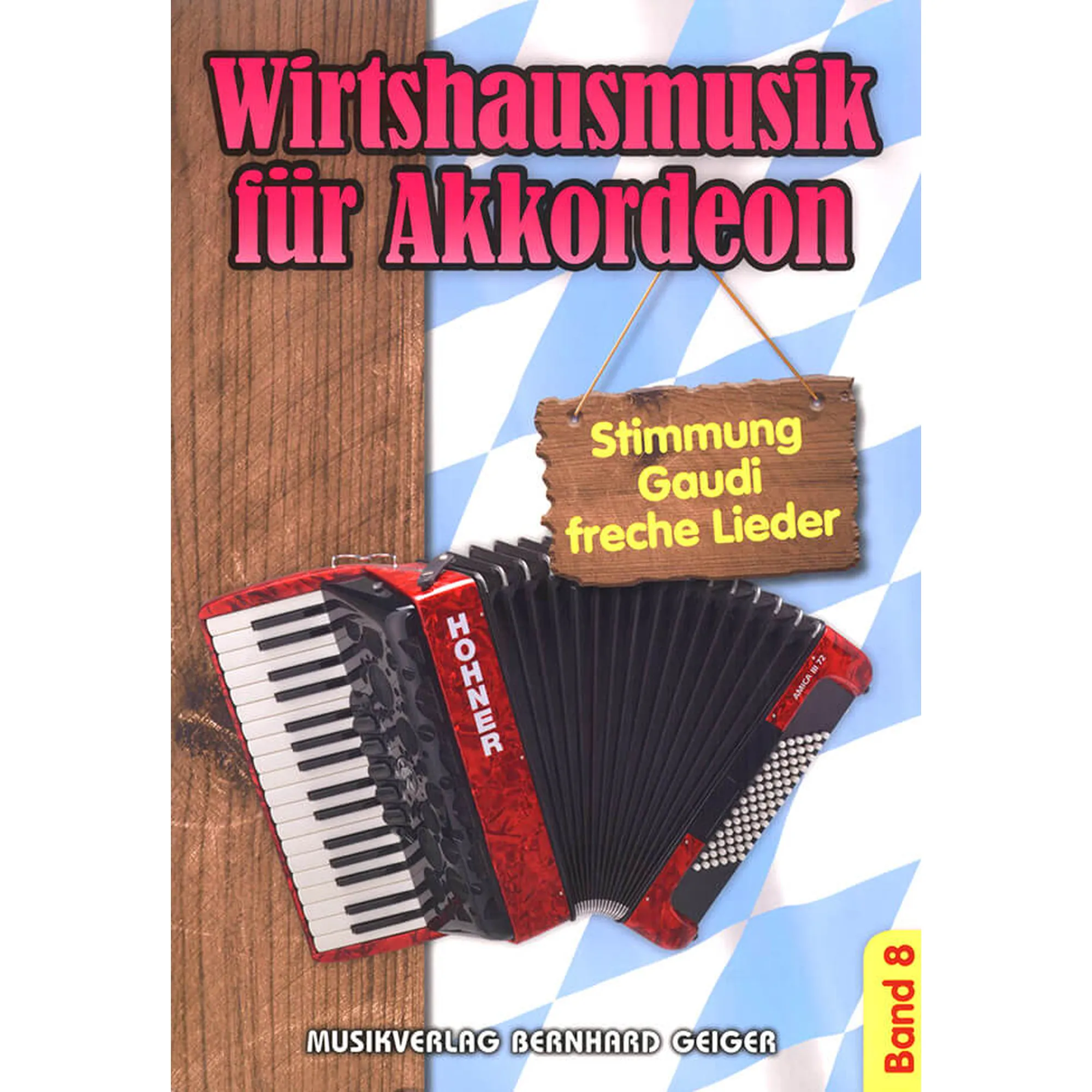 Wirtshausmusik für Akkordeon Band 8