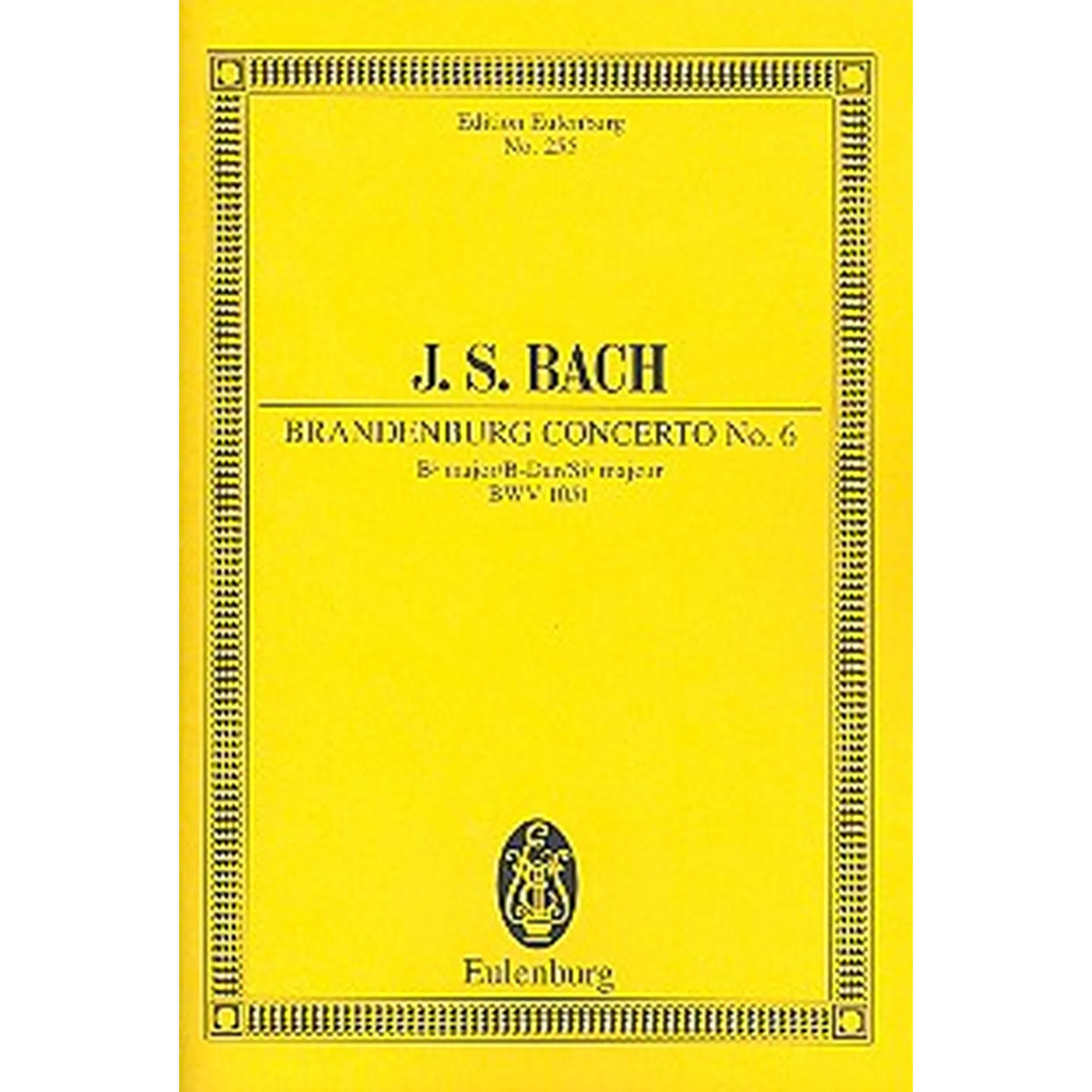 Brandenburgisches Konzert & B-Dur BWV 1051
