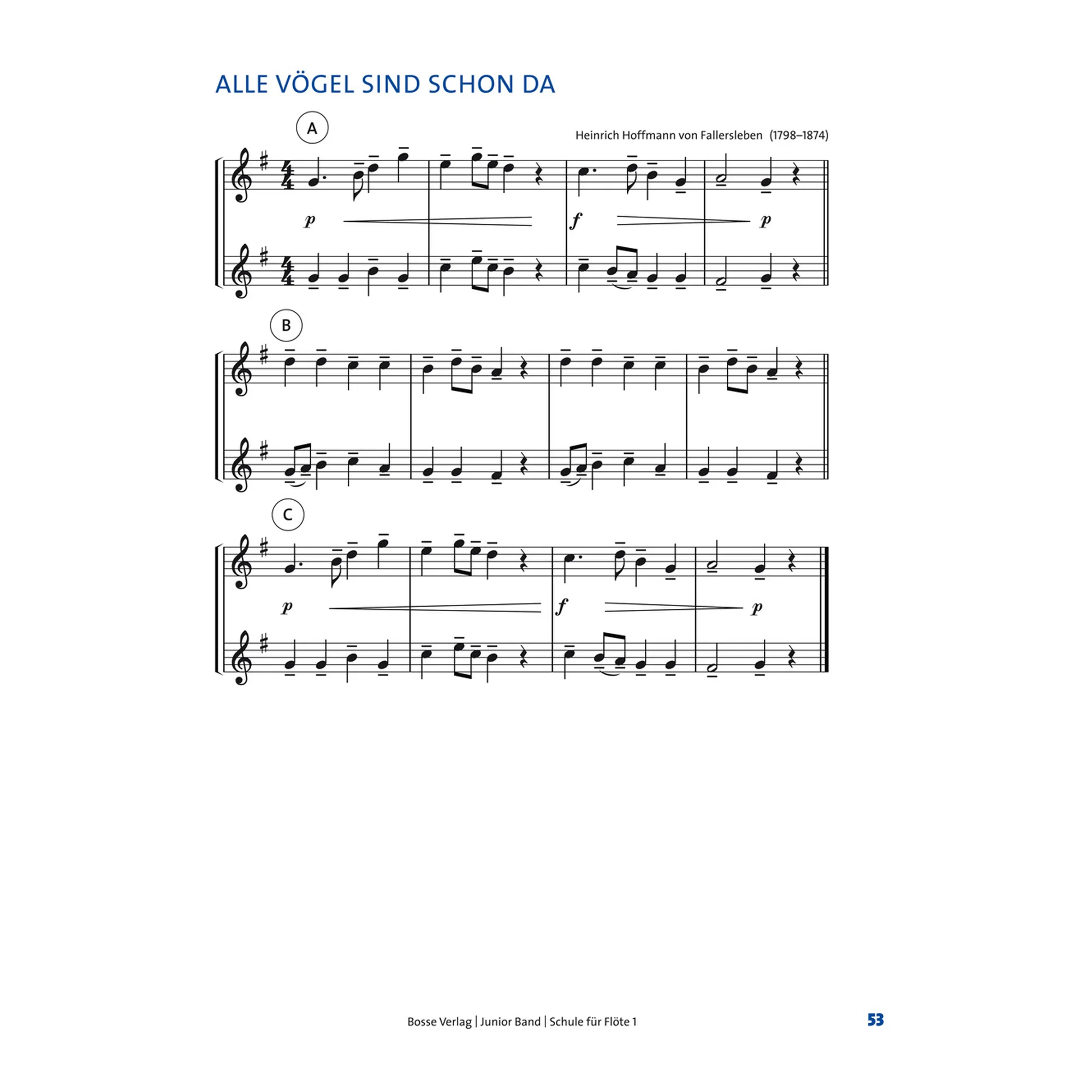 Junior Band Schule Band 1