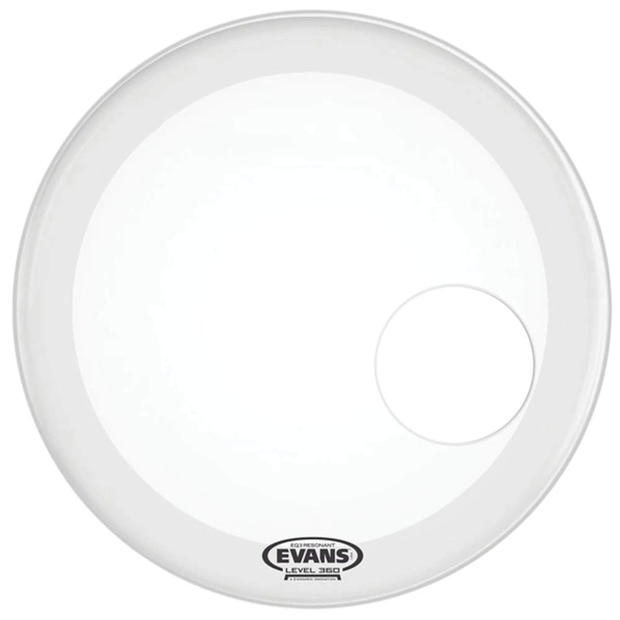 Evans EQ3 26" Smooth White