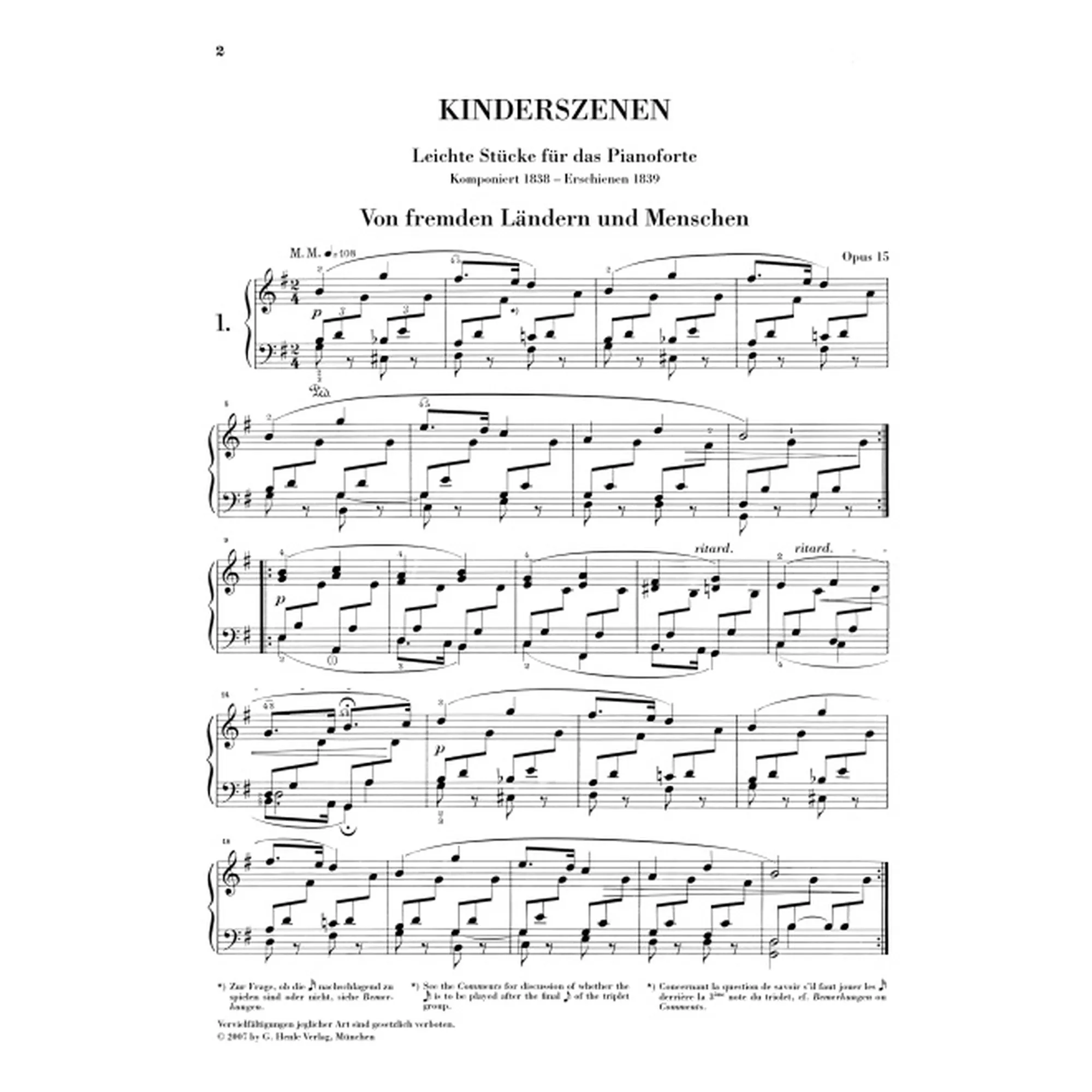 Kinderszenen op 15