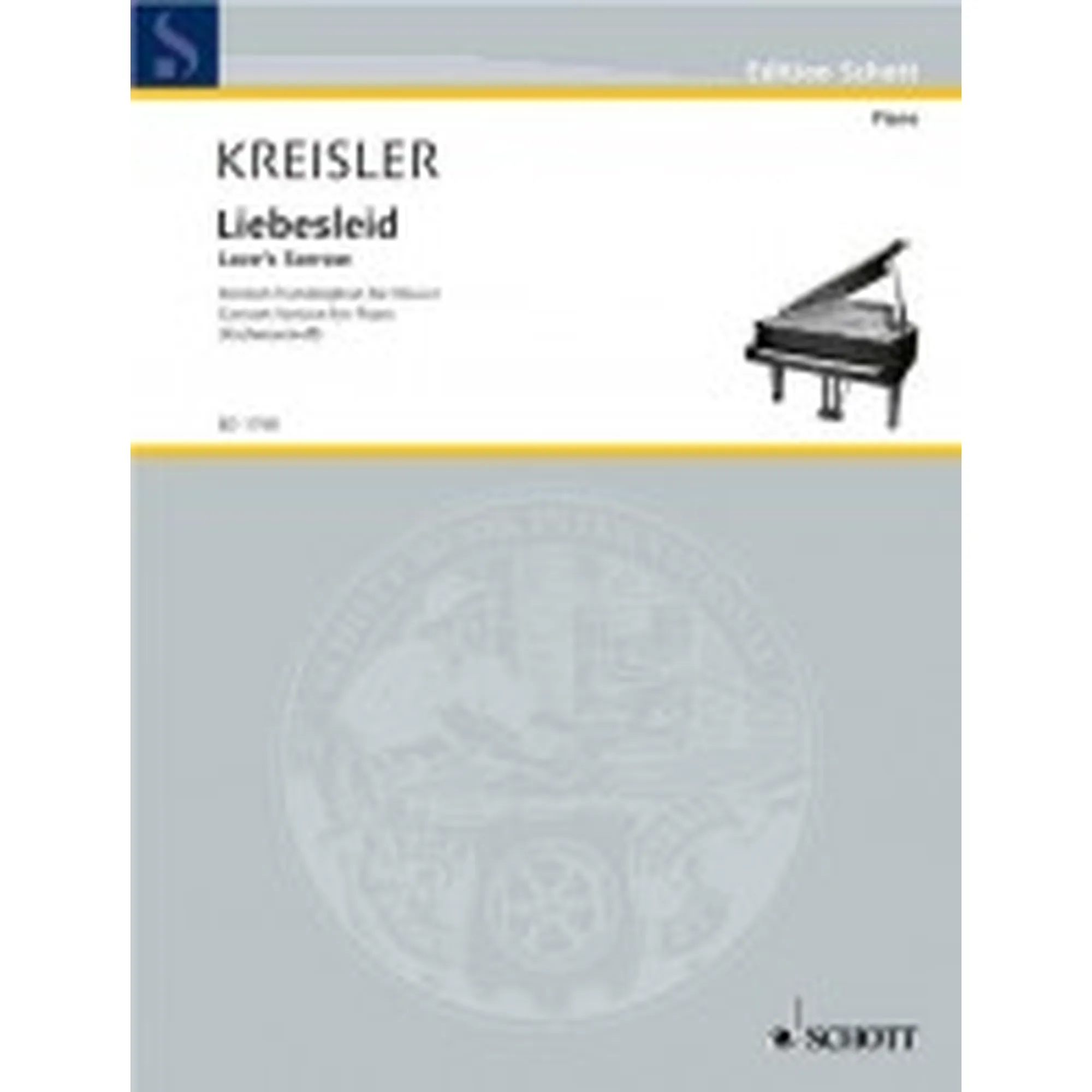 Liebesleid aus den Alt-Wiener Tanzweisen