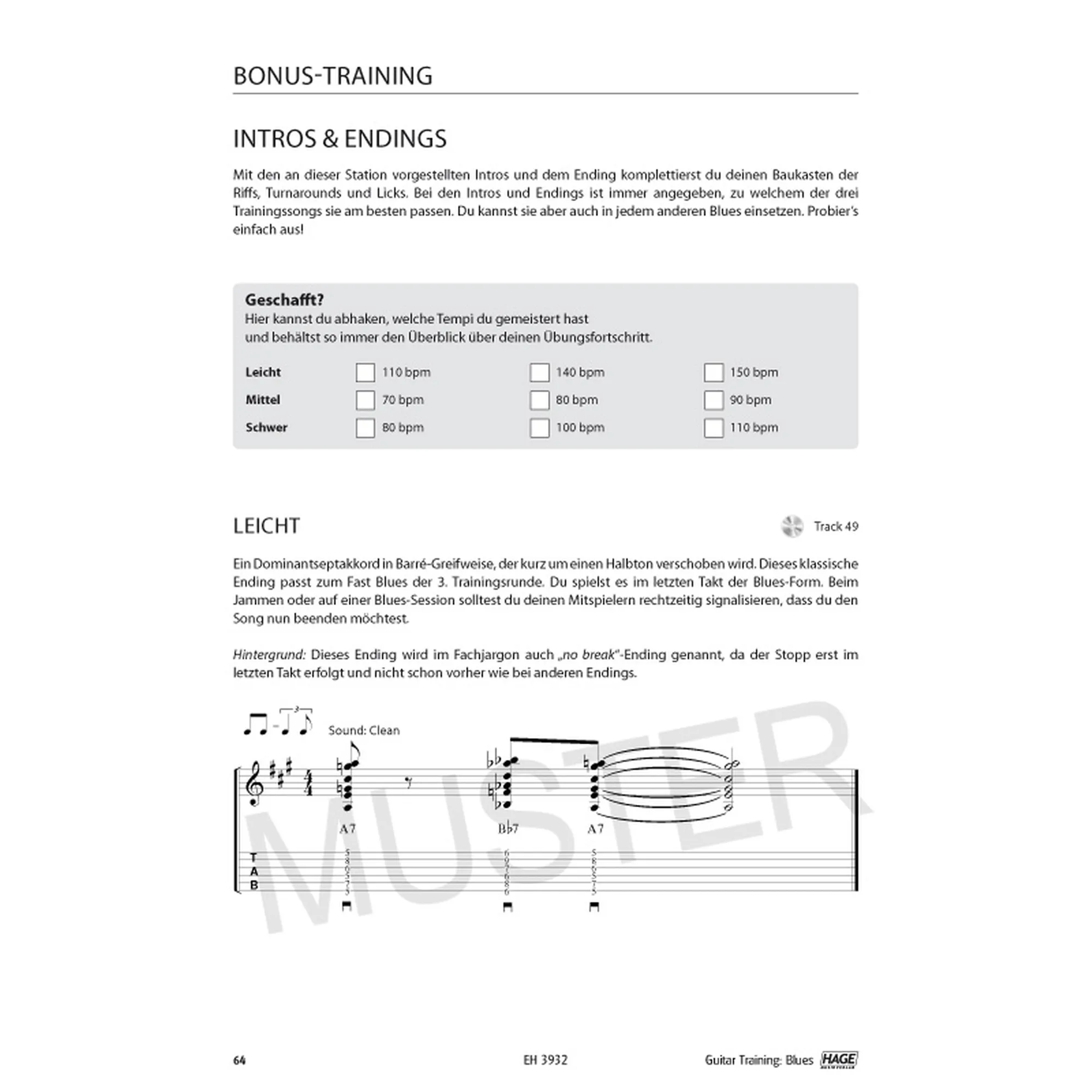 Guitar Training -Blues