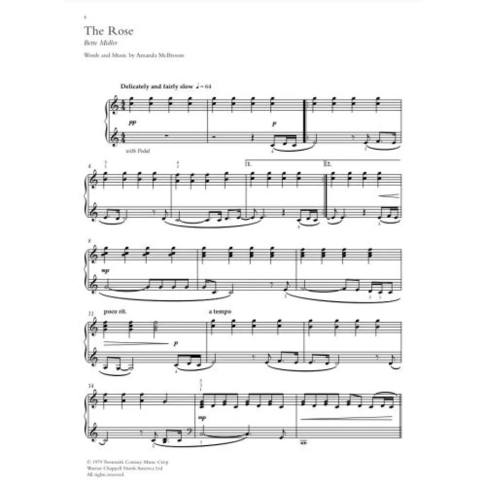 The Faber Music Ballads Piano Anthology