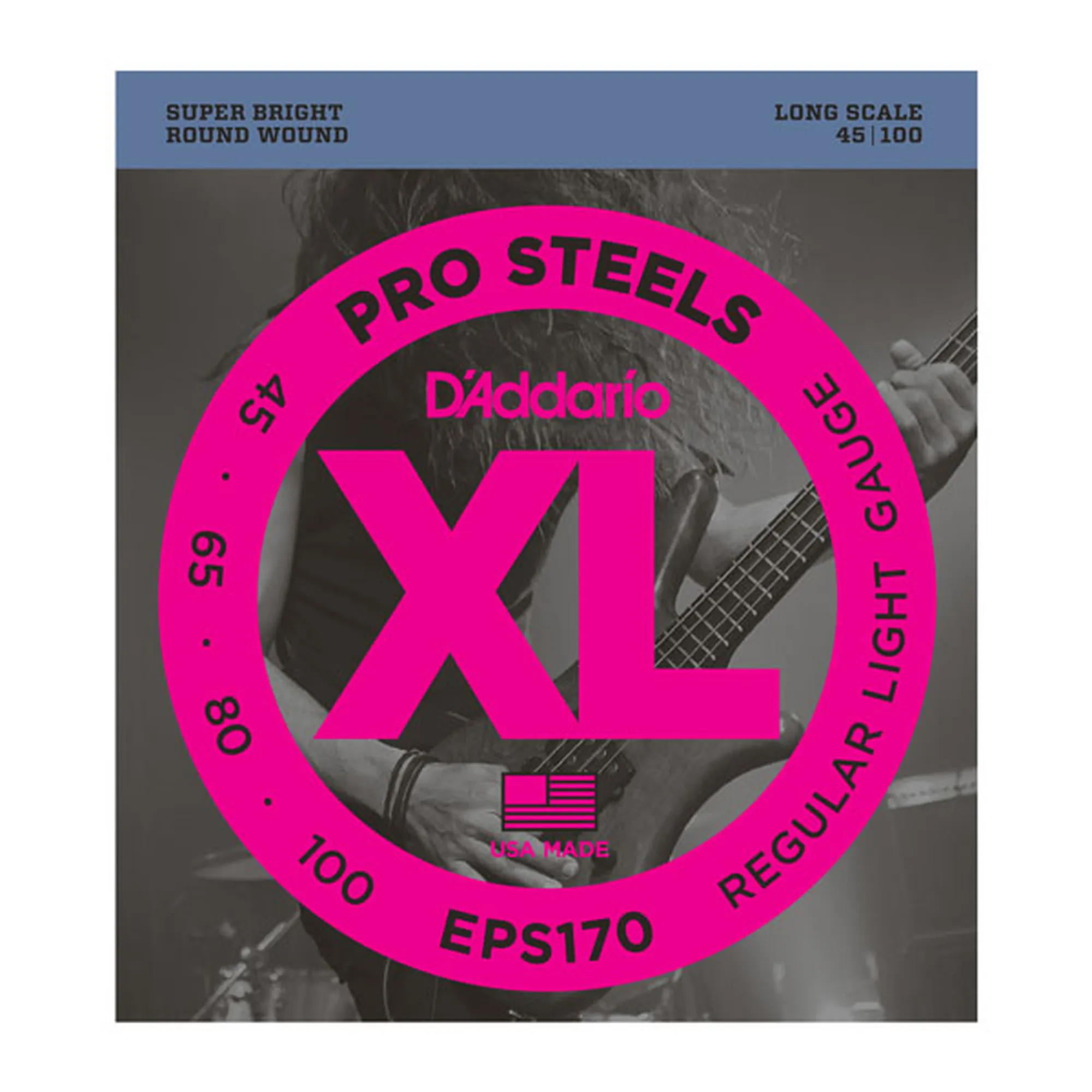 D´Addario EPS170 Pro Steels Long Scale/Light