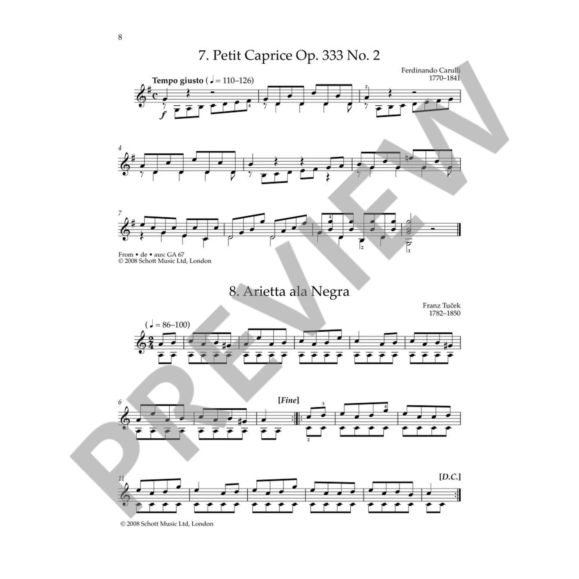 Romantic Guitar Anthology 1
