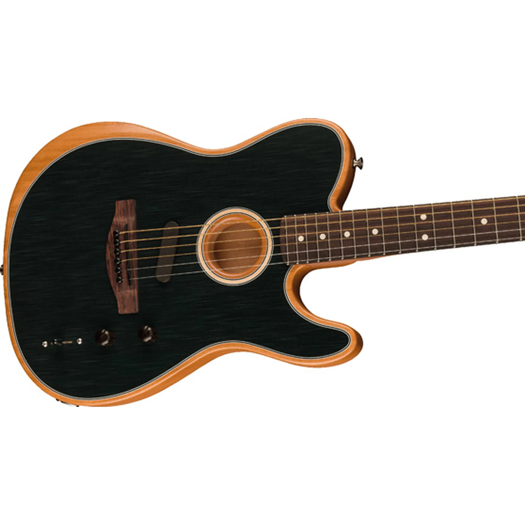 Fender Acoustasonic Player Tele - BRSH BK