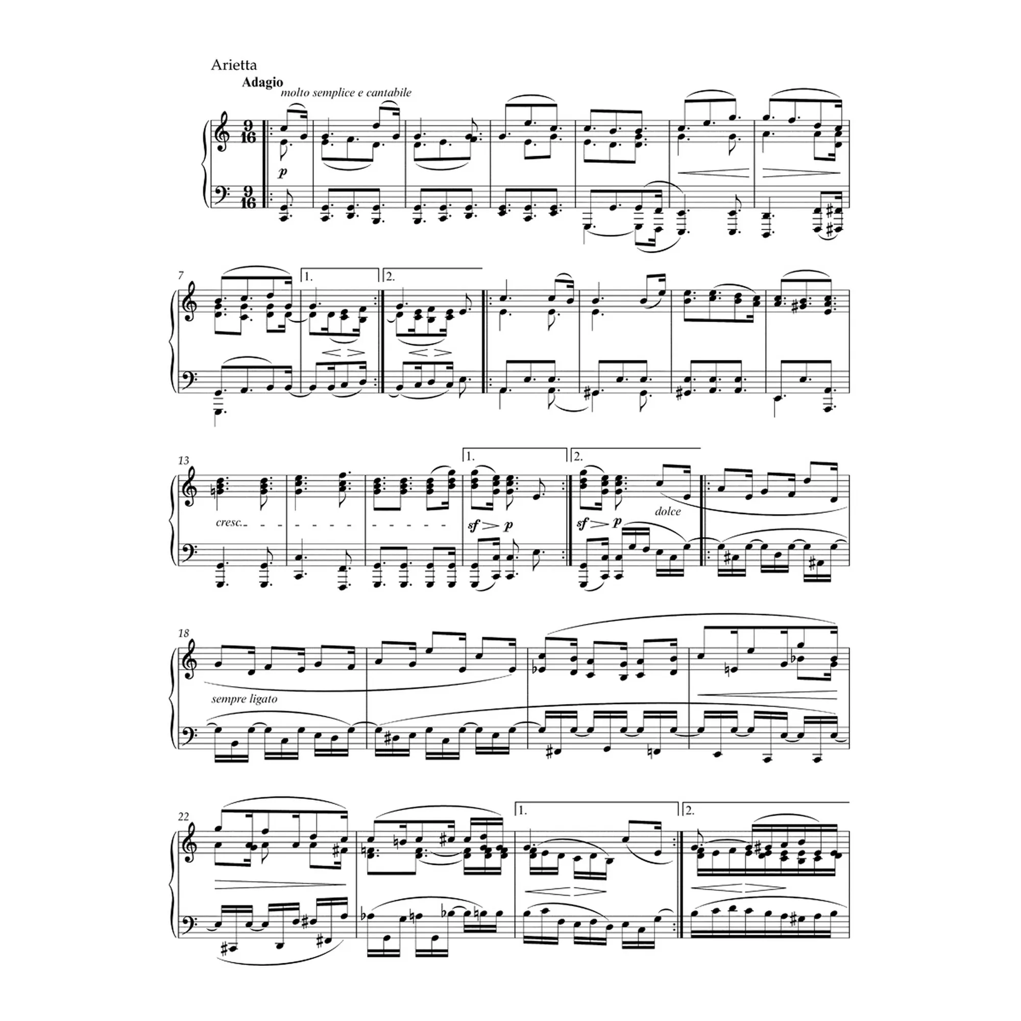 Sonate c-Moll op.111