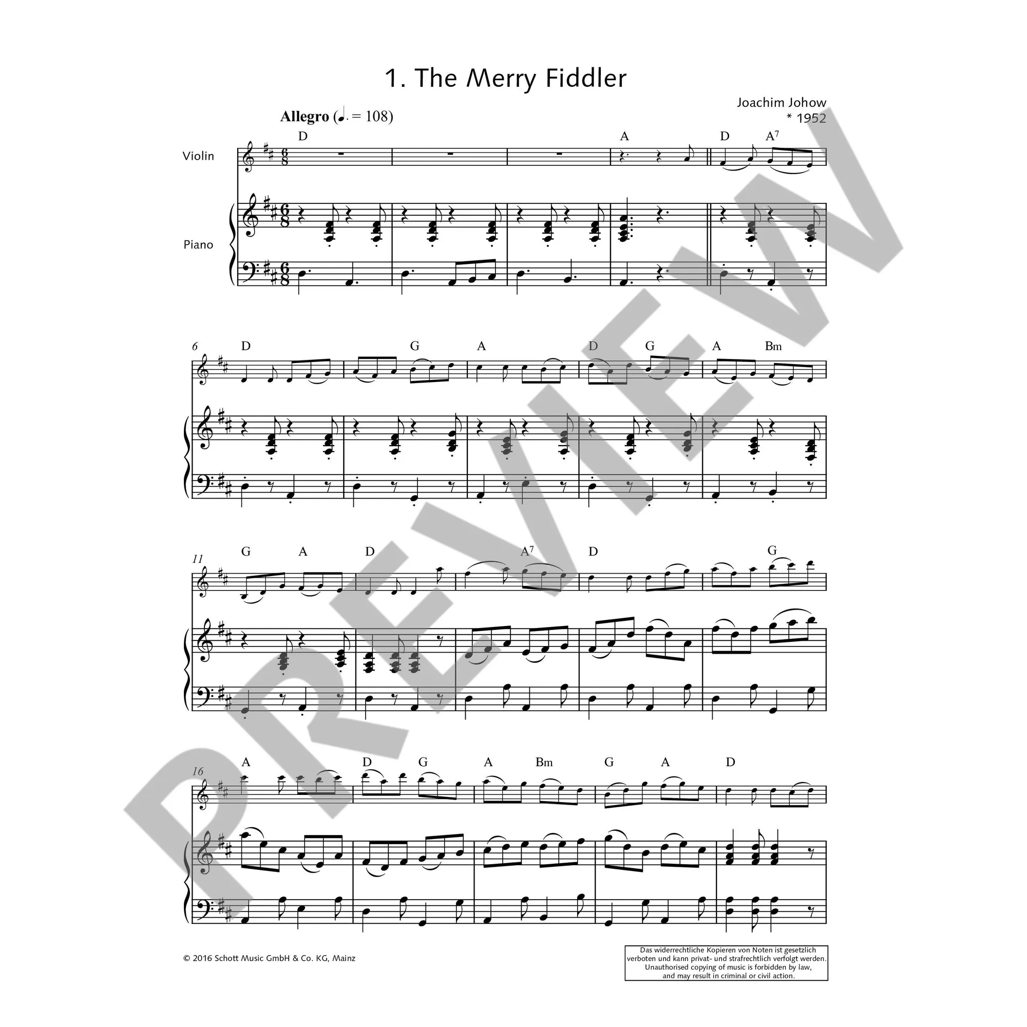 The Merry Fiddler