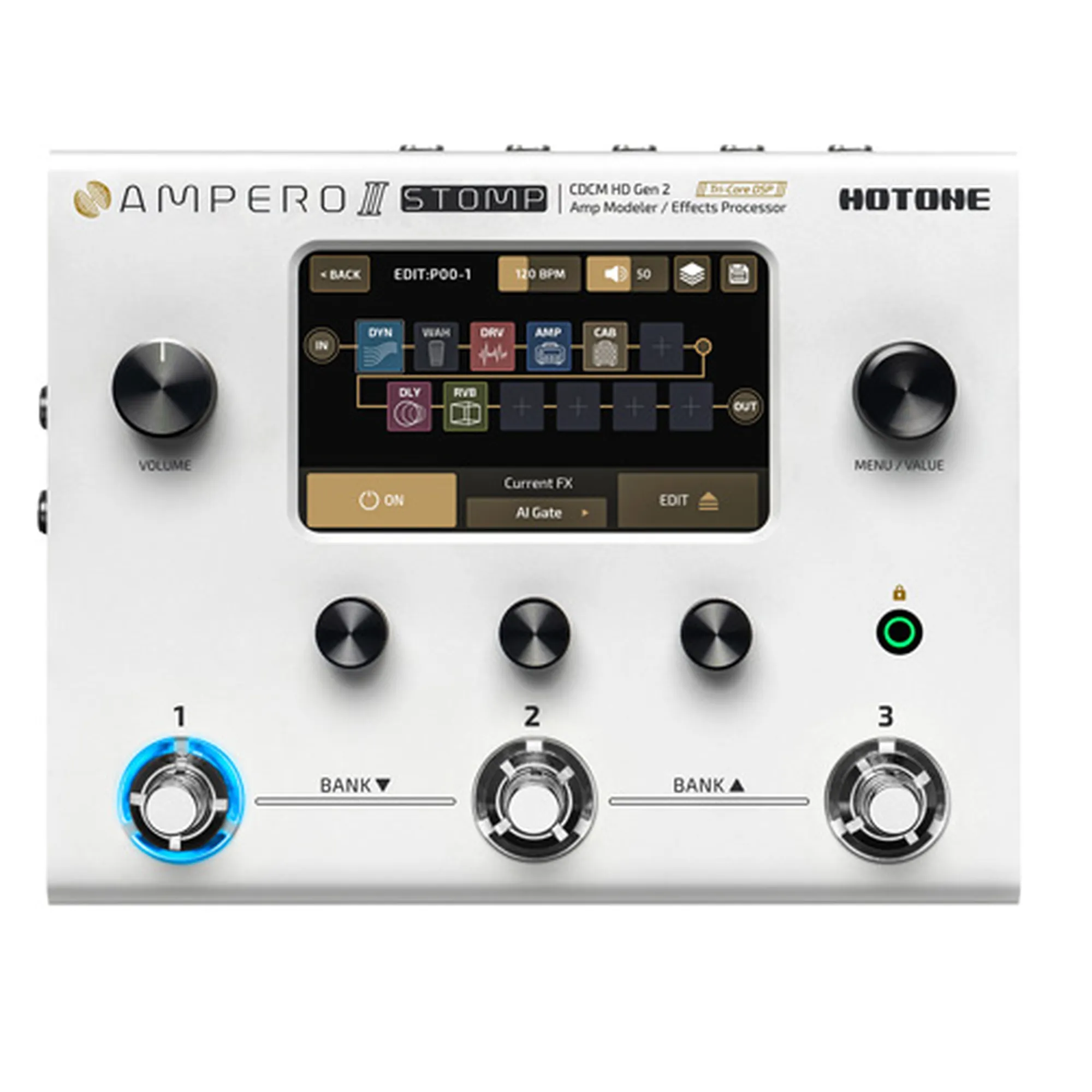 Hotone Ampero II Stomp