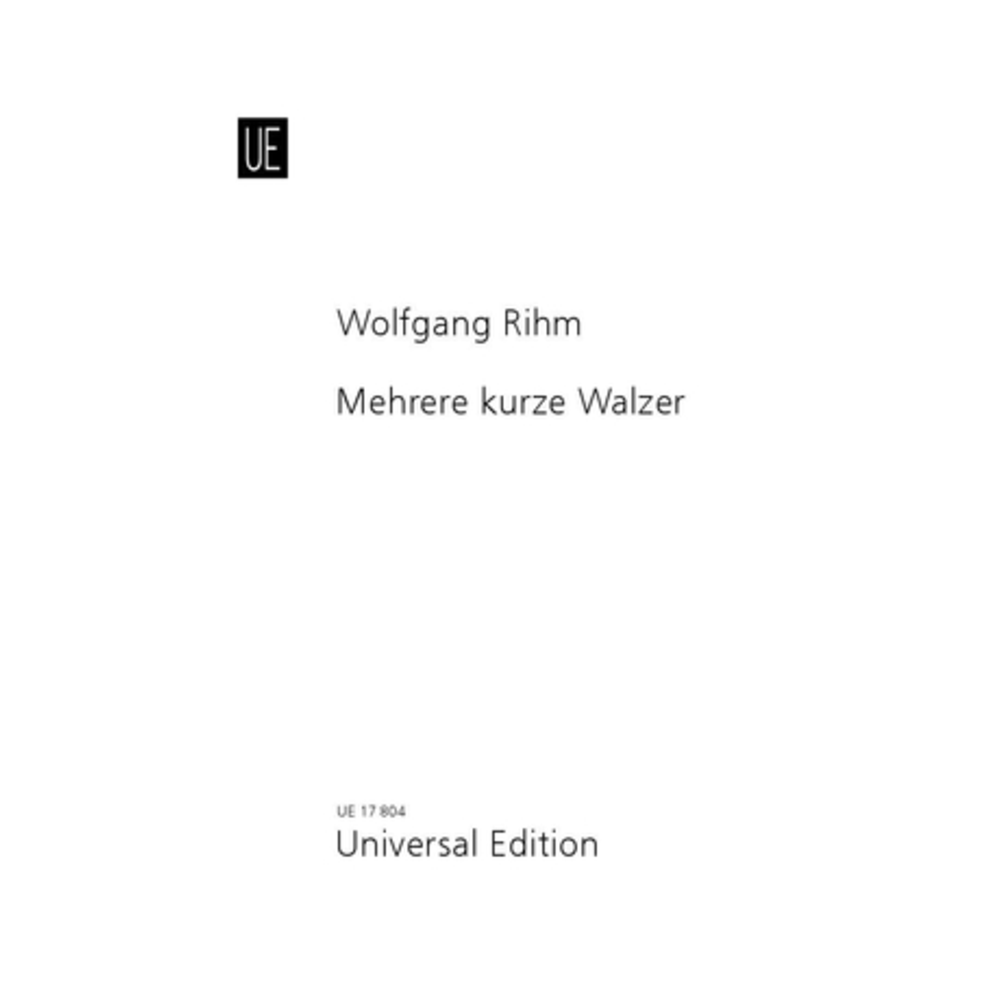 Mehrere kurze Walzer