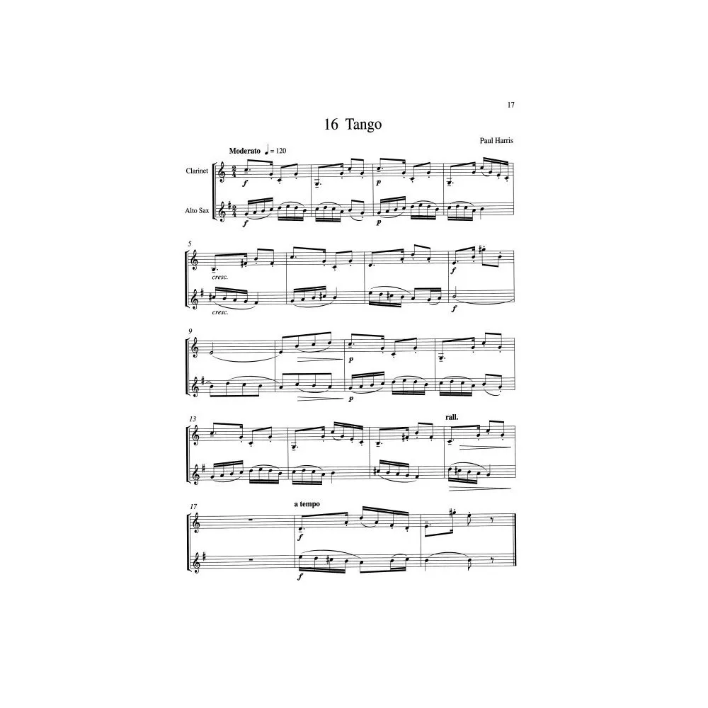 Two by Two - Klarinette und Altsax