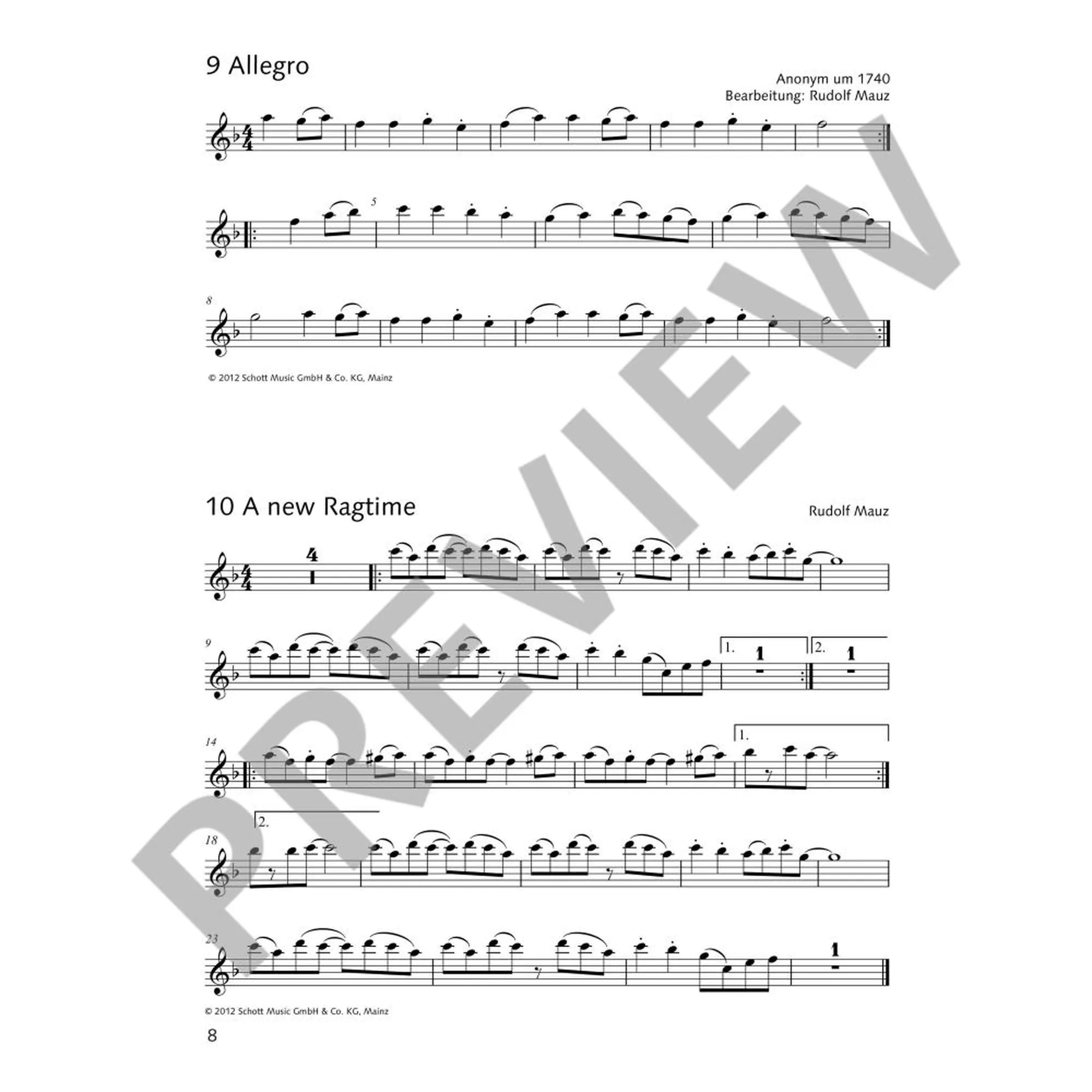 Die fröhliche Querflöte - Spielbuch 2