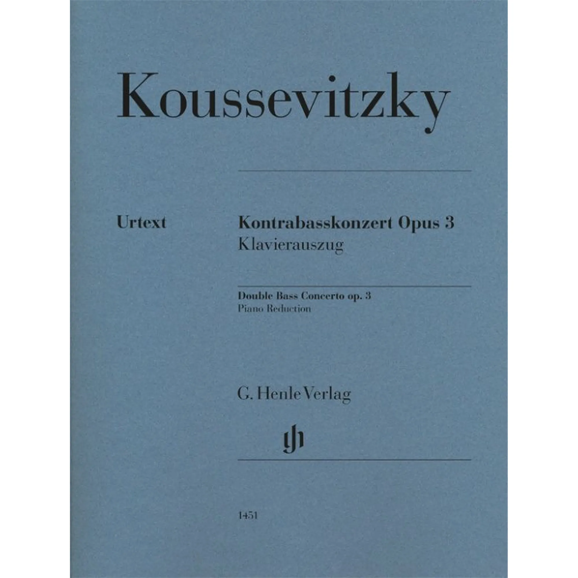 Kontrabasskonzert op. 3
