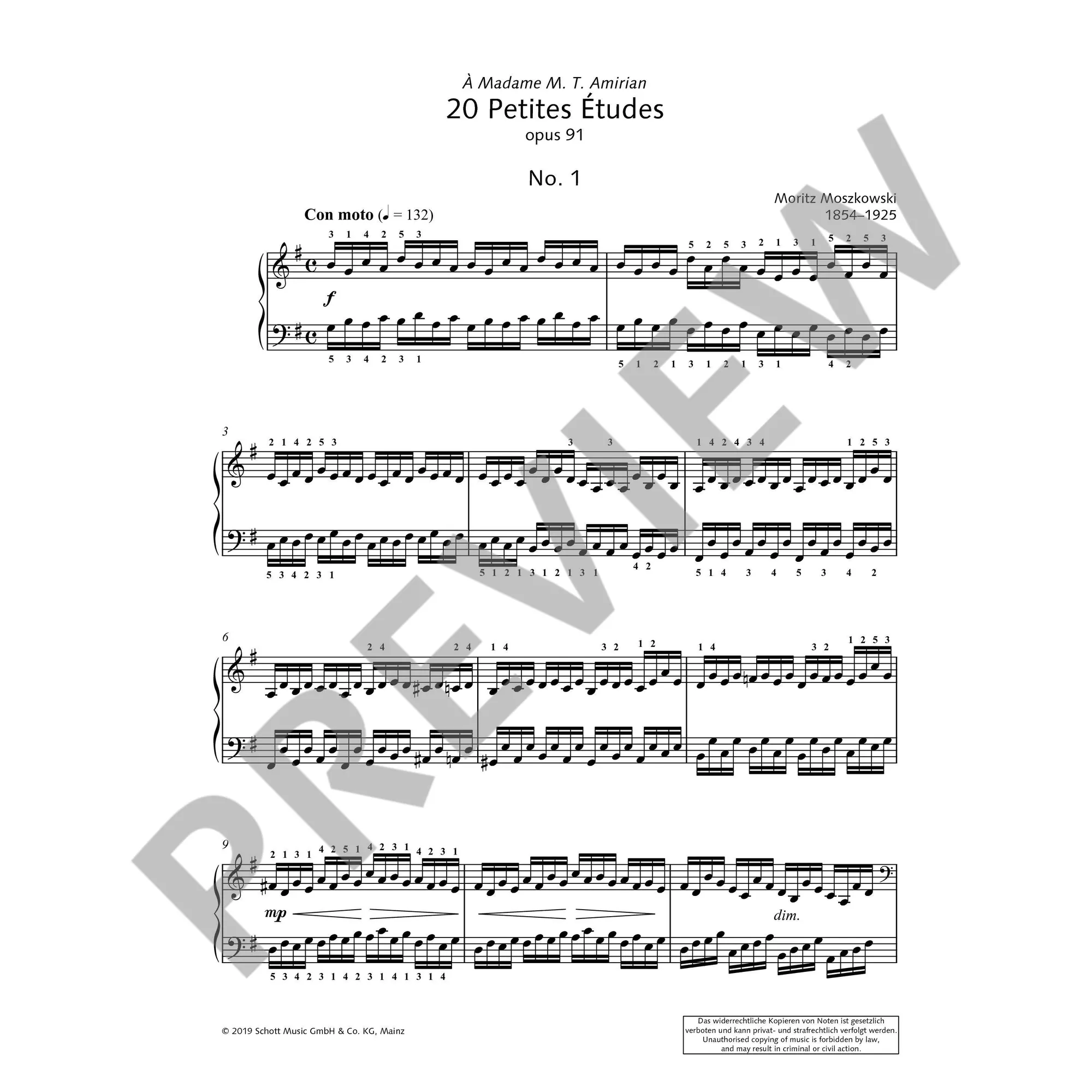 20 petites Etudes op 91