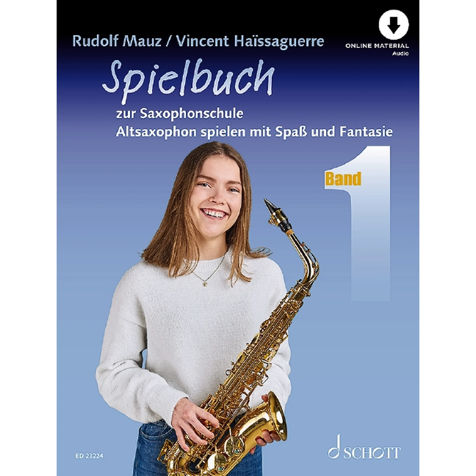 Spielheft zur Saxophonschule Band 1