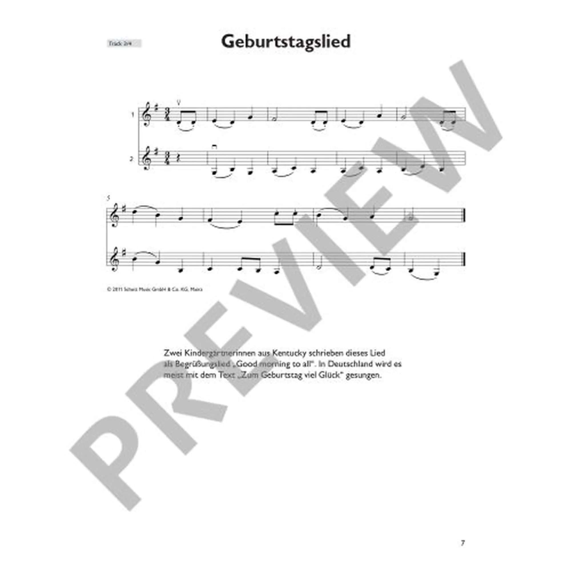 Old Mac Donald spielt Violine