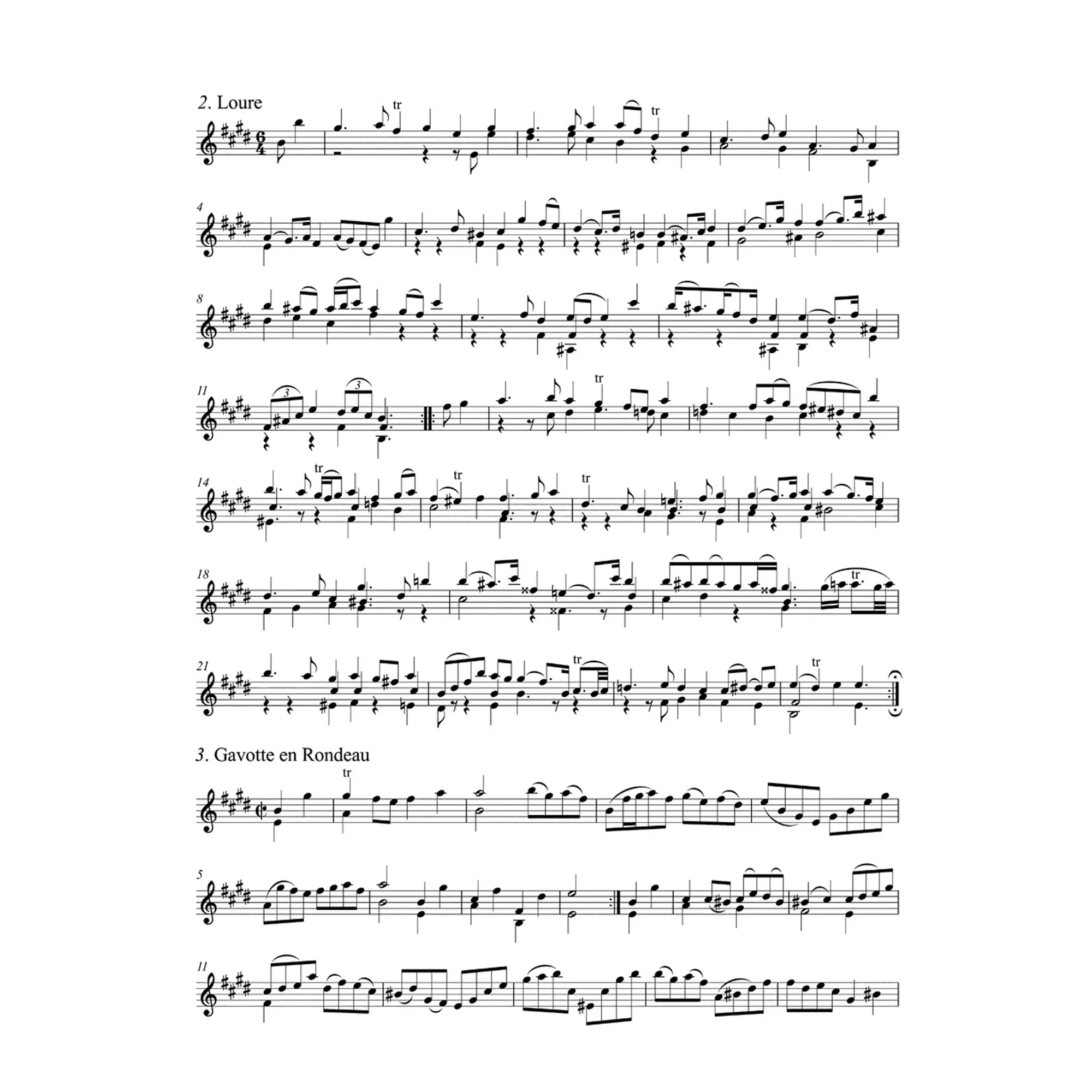 3 Sonaten und 3 Partiten BWV1001-1006