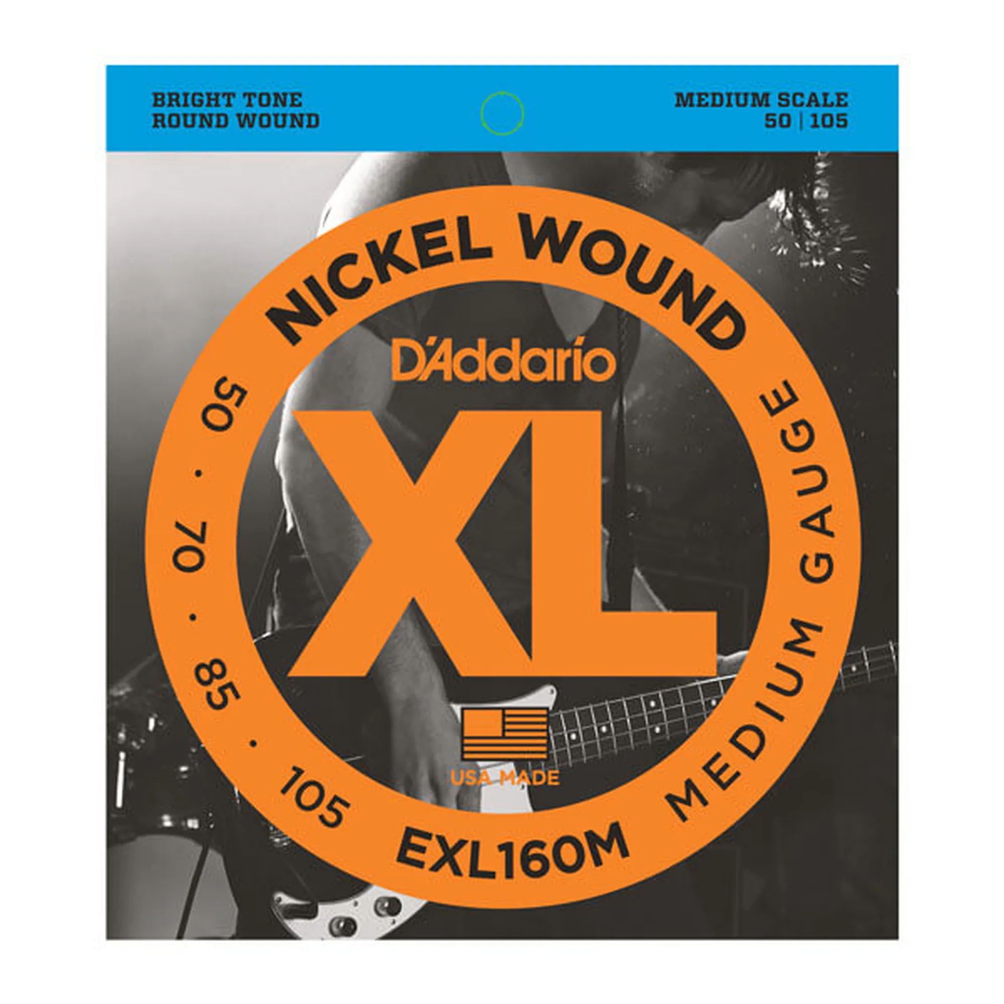 D´Addario EXL160M Medium Scale/Medium