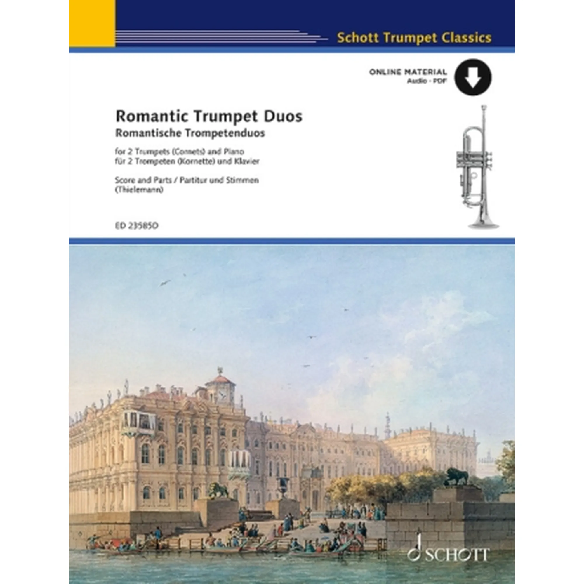 Romantische Trompetenduis