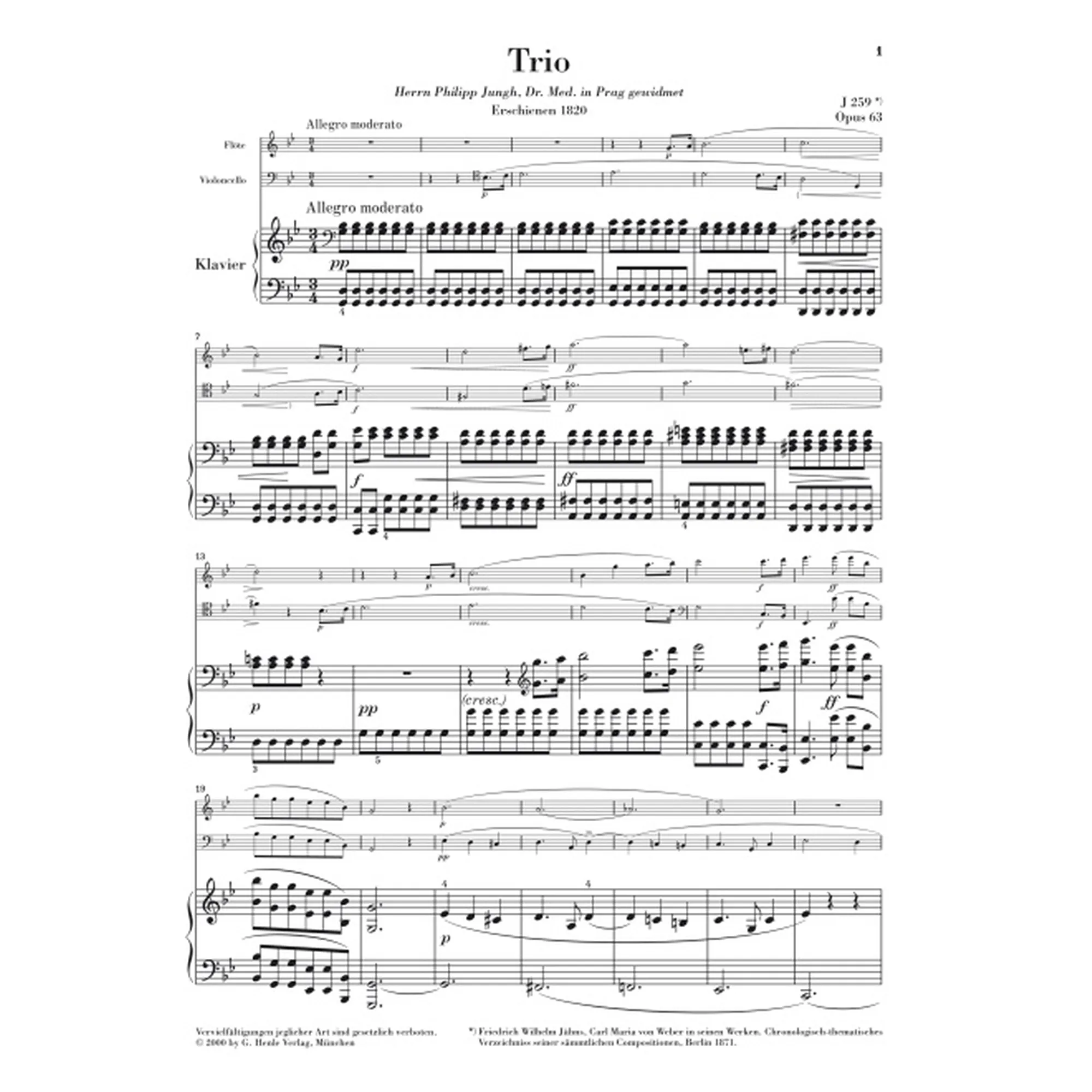 Trio g-moll op. 63